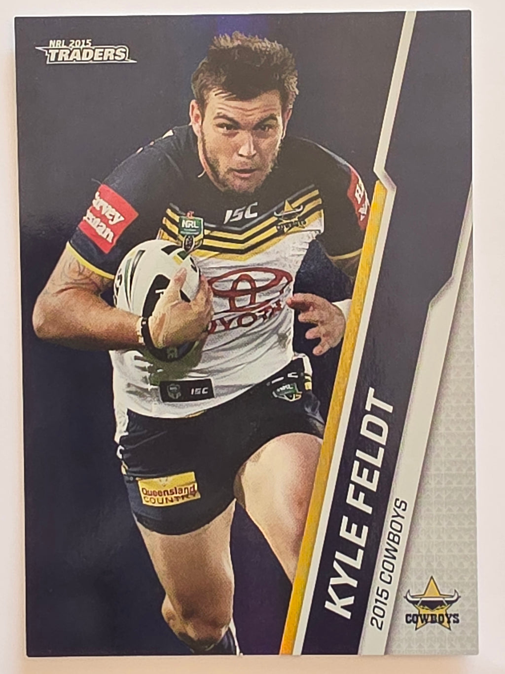 NRL 2015 Traders | Silver Parallel #P29 Kyle Feldt North Queensland Cowboys