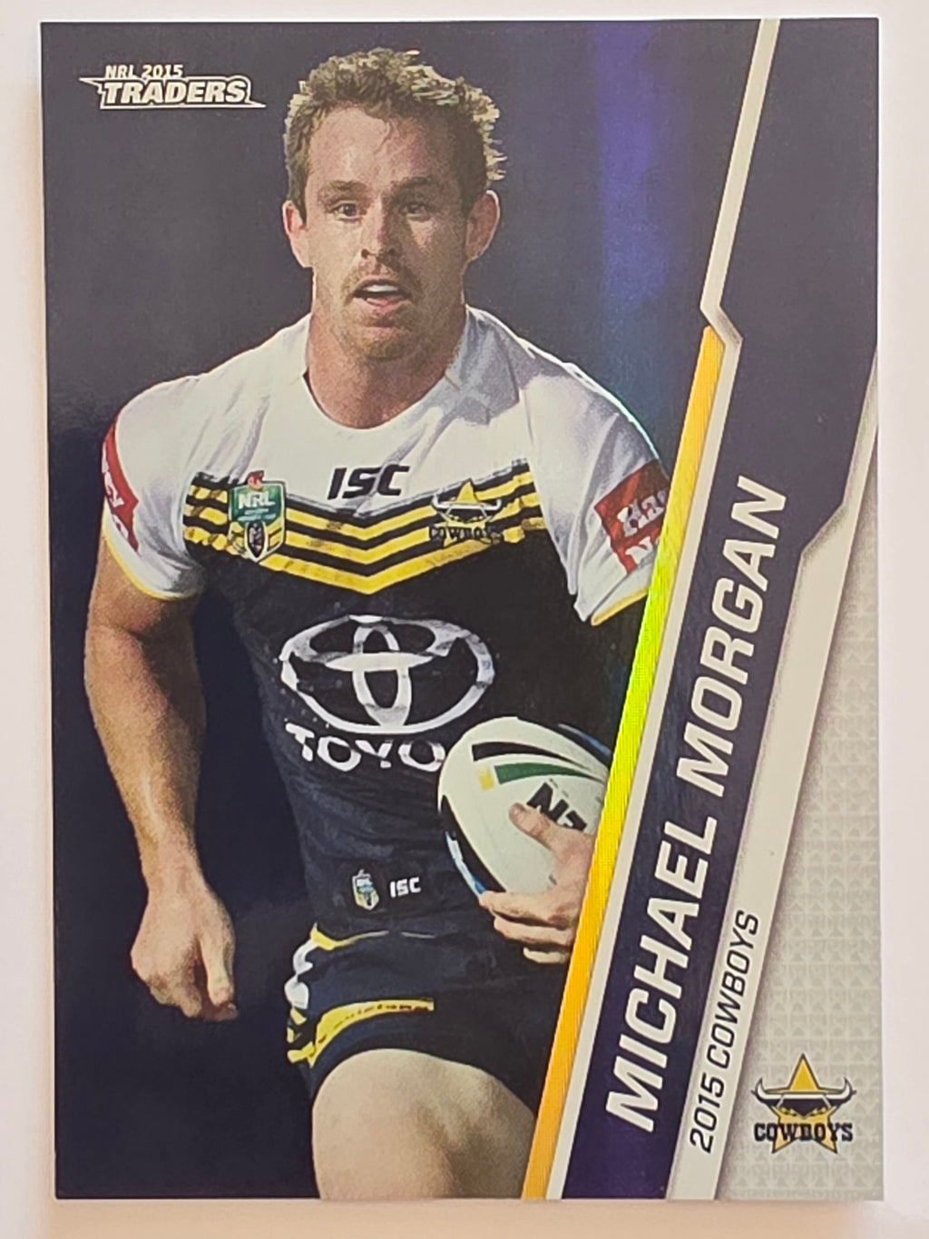 NRL 2015 Traders | Silver Parallel #P31 Michael Morgan North Queensland Cowboys