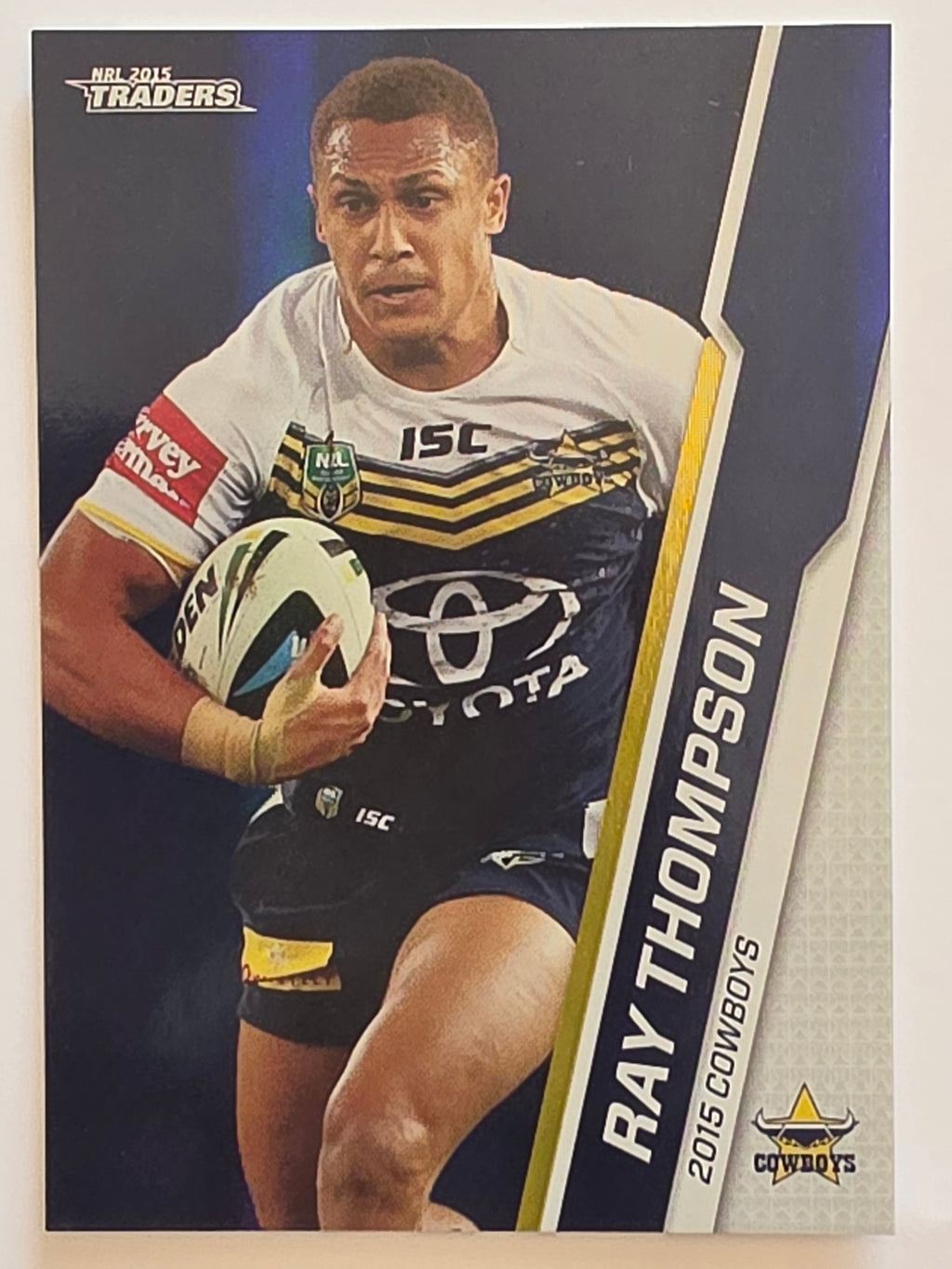 NRL 2015 Traders | Silver Parallel #P34 Ray Thompson North Queensland Cowboys