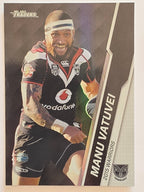 NRL 2015 Traders | Silver Parallel #P135 Manu Vatuvei New Zealand Warriors
