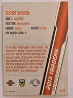 NRL 2015 Traders | Silver Parallel #P142 Curtis Sironen Wests Tigers