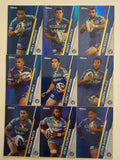 NRL 2015 Traders | Parramatta Eels Silver Parallel Team Set