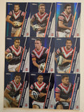 NRL 2015 Traders | Sydney Roosters Silver Parallel Team Set
