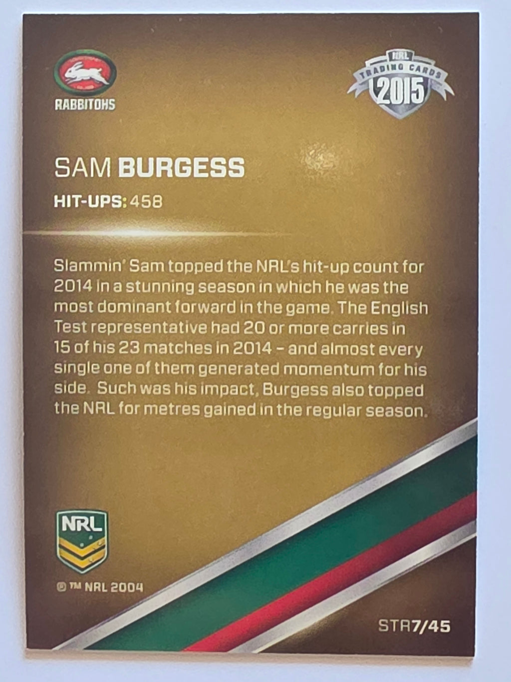 NRL 2015 Traders | Season to Remember #STR7 | Sam Burgess | South Sydney Rabbitohs