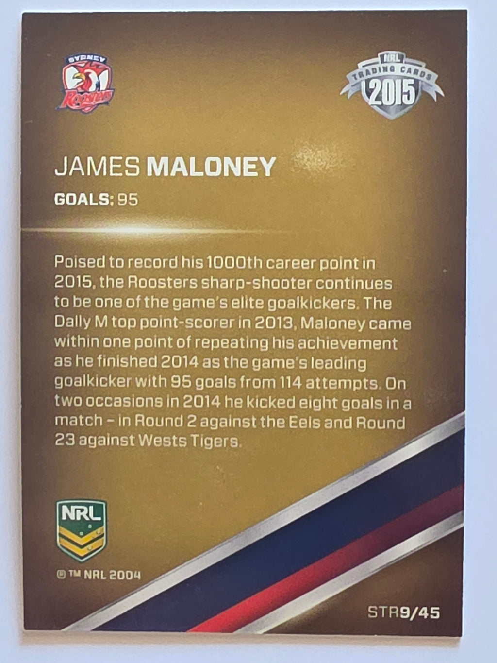 NRL 2015 Traders | Season to Remember #STR9 | James Maloney | Sydney Roosters