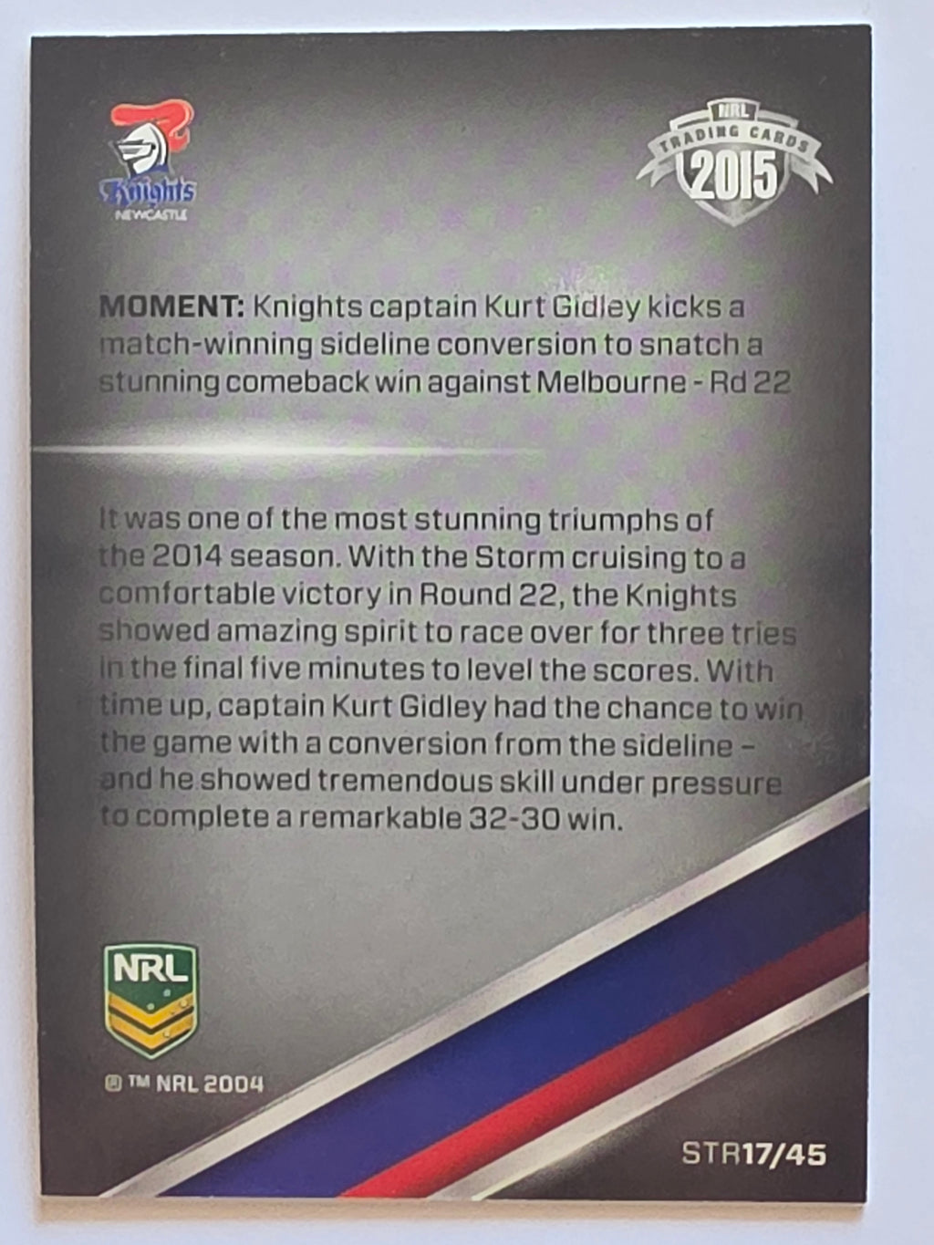 NRL 2015 Traders | Season to Remember #STR17 | Newcastle Knights
