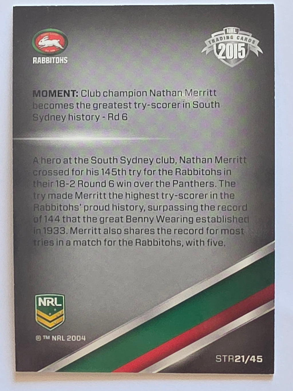 NRL 2015 Traders | Season to Remember #STR21 | South Sydney Rabbitohs