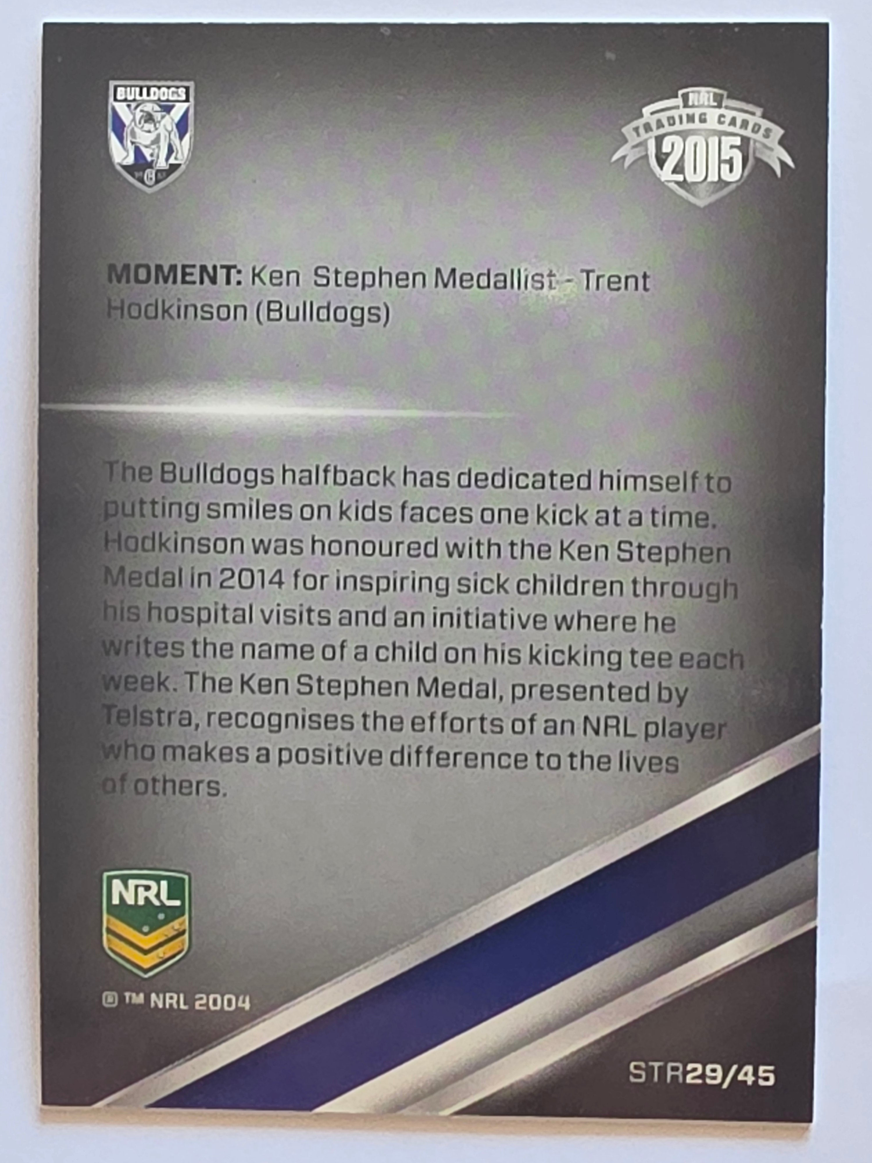 NRL 2015 Traders | Season to Remember #STR29 | Trent Hodkinson | Canterbury Bankstown Bulldogs
