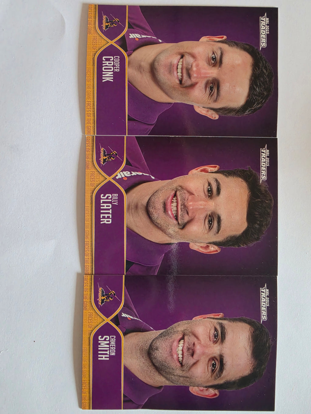 NRL 2015 Traders | Faces of the Game Complete Set (48 Cards)