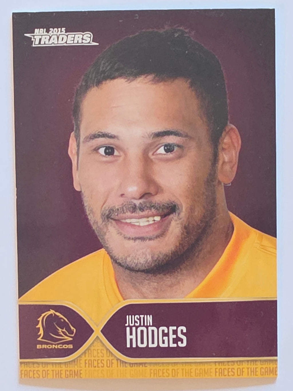 NRL 2015 Traders | Faces of the Game #FOTG2 | Justin Hodges | Brisbane Broncos