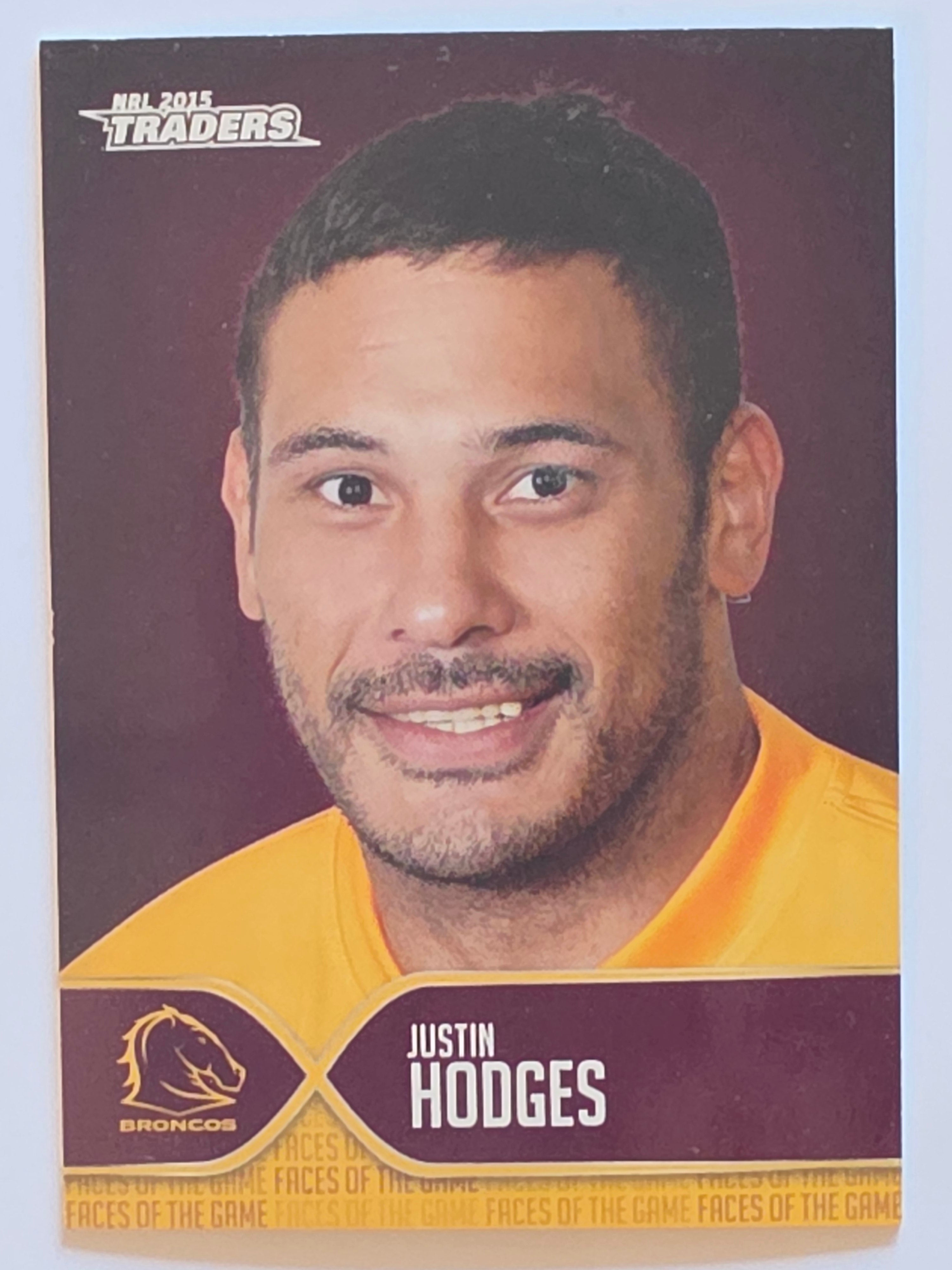 NRL 2015 Traders | Faces of the Game #FOTG2 | Justin Hodges | Brisbane Broncos