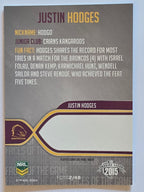 NRL 2015 Traders | Faces of the Game #FOTG2 | Justin Hodges | Brisbane Broncos