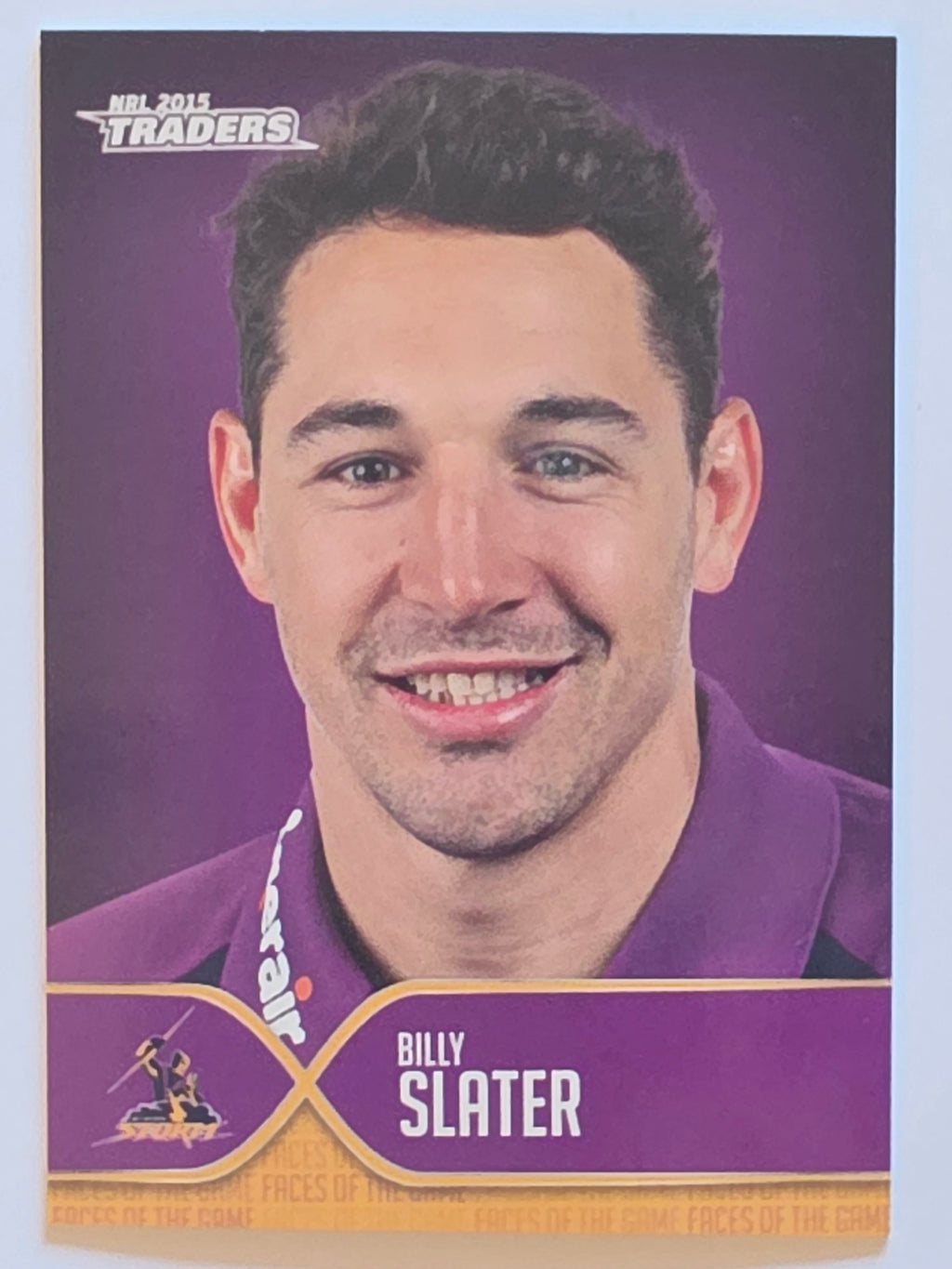 NRL 2015 Traders | Faces of the Game #FOTG20 | Billy Slater | Melbourne Storm
