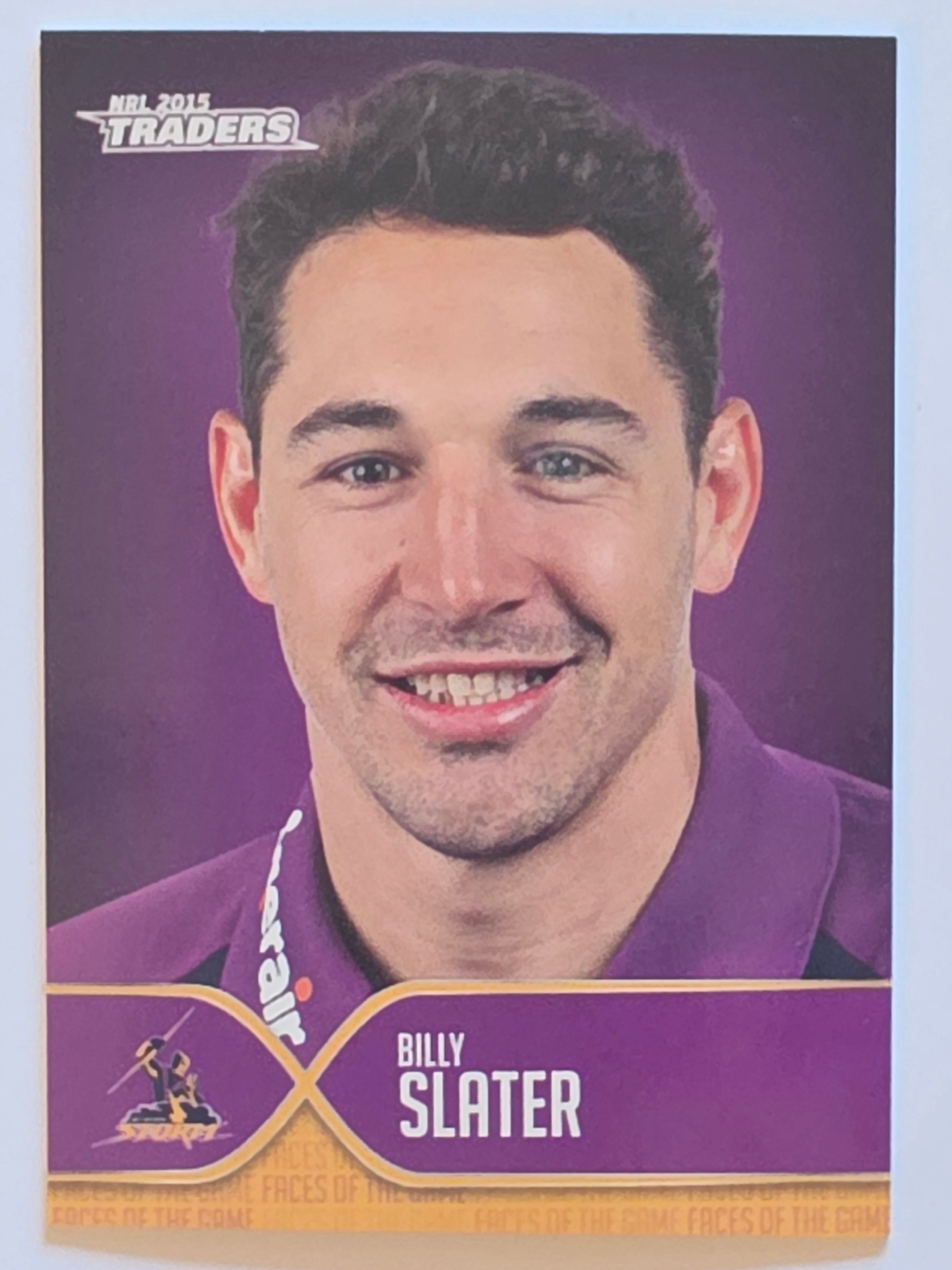 NRL 2015 Traders | Faces of the Game #FOTG20 | Billy Slater | Melbourne Storm