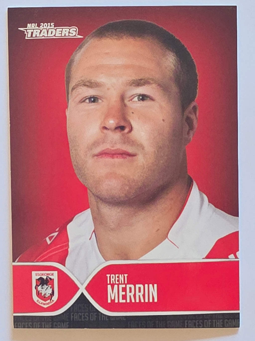 NRL 2015 Traders | Faces of the Game #FOTG38 | Trent Merrin | St George Illawarra Dragons