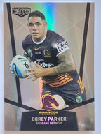 NRL 2015 Elite | Silver Parallel #P7 | Corey Parker | Brisbane Broncos
