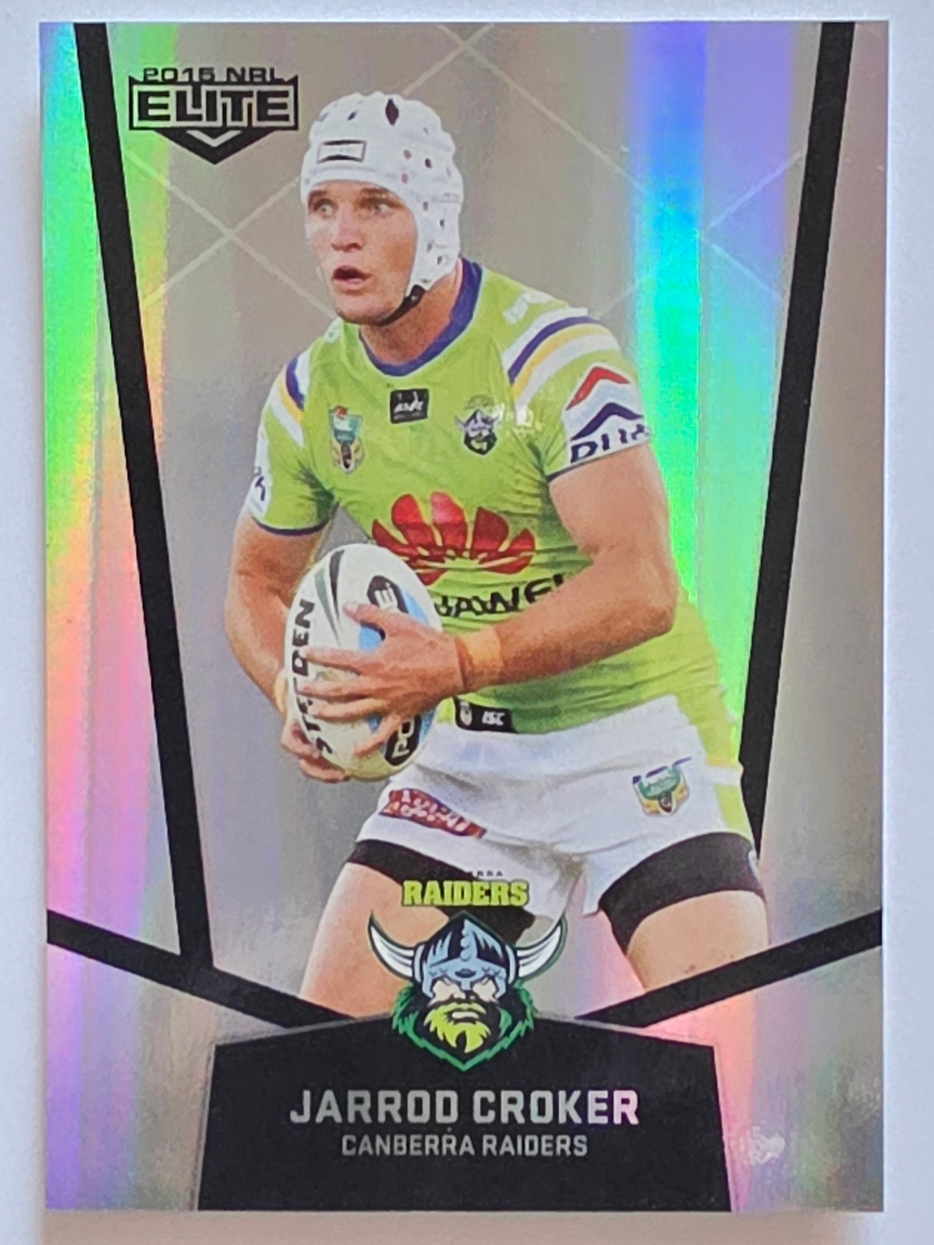 NRL 2015 Elite | Silver Parallel #P11 | Jarrod Croker | Canberra Raiders