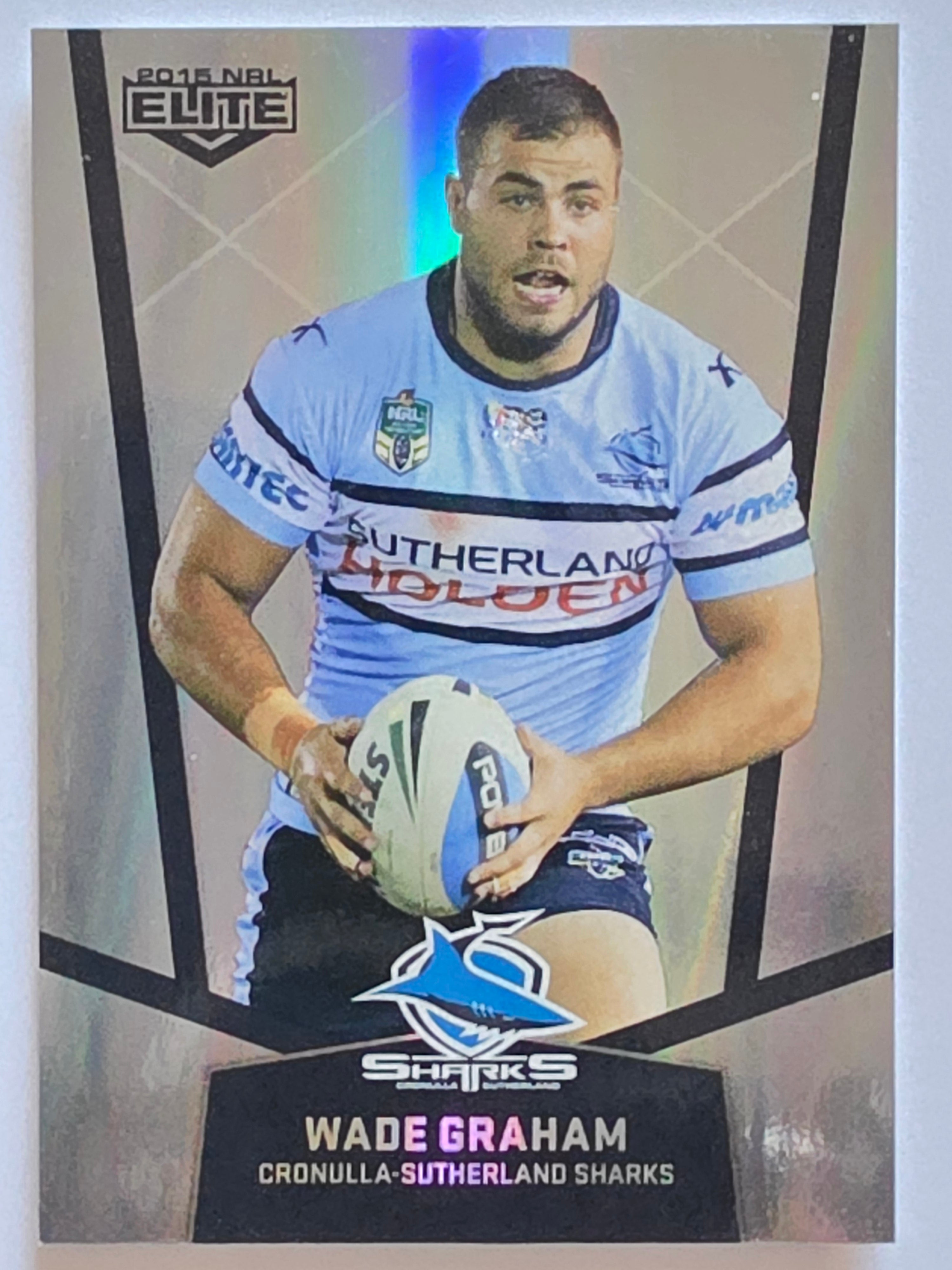 NRL 2015 Elite | Silver Parallel #P36 | Wade Graham | Cronulla-Sutherland Sharks