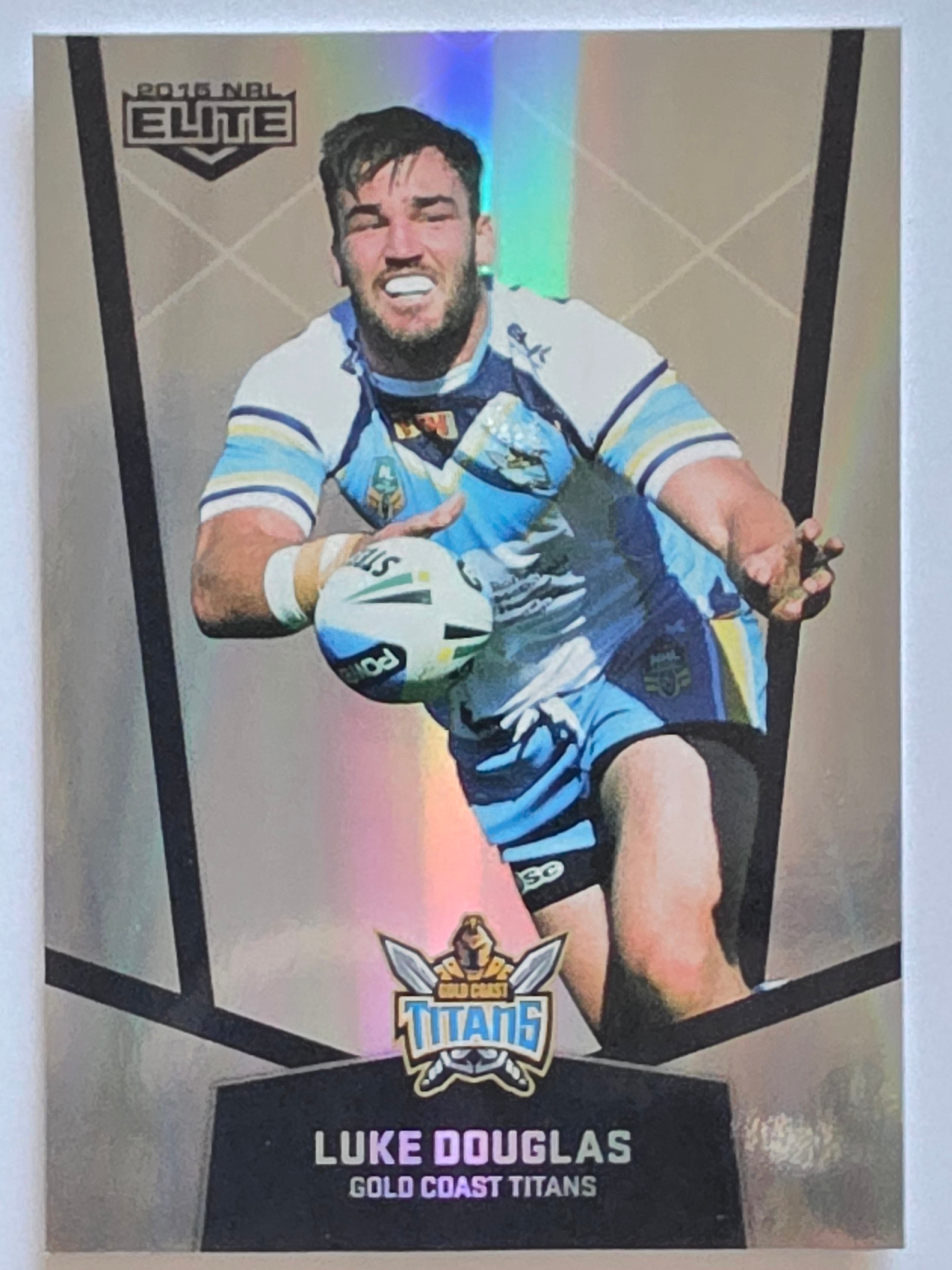 NRL 2015 Elite | Silver Parallel #P37 | Luke Douglas | Gold Coast Titans