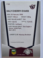 NRL 2015 Elite | Silver Parallel #P49 | Daly Cherry-Evans | Manly Warringah Sea Eagles
