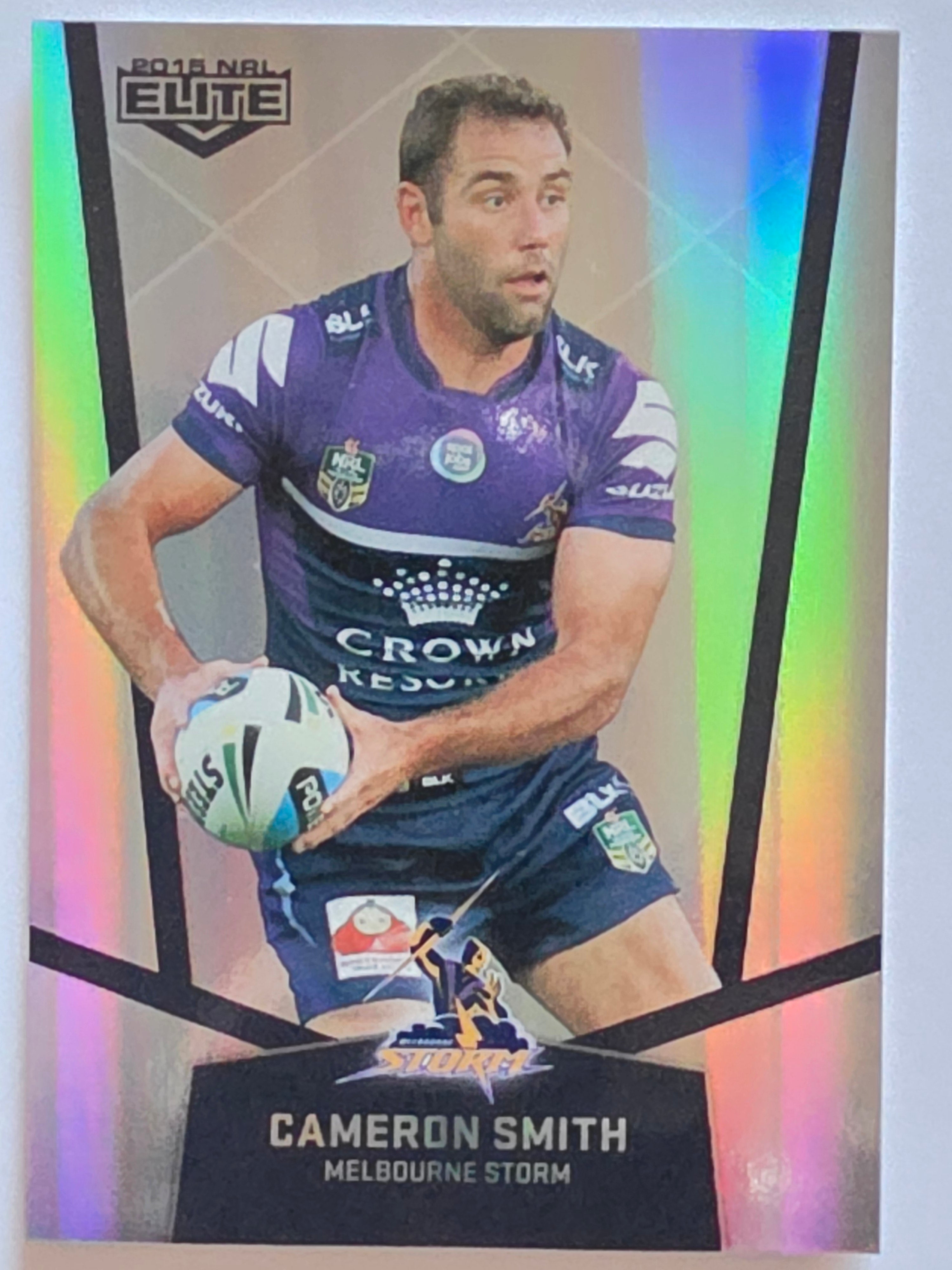NRL 2015 Elite | Silver Parallel #P63 | Cameron Smith | Melbourne Storm