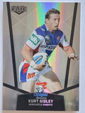 NRL 2015 Elite | Silver Parallel #P64 | Kurt Gidley | Newcastle Knights