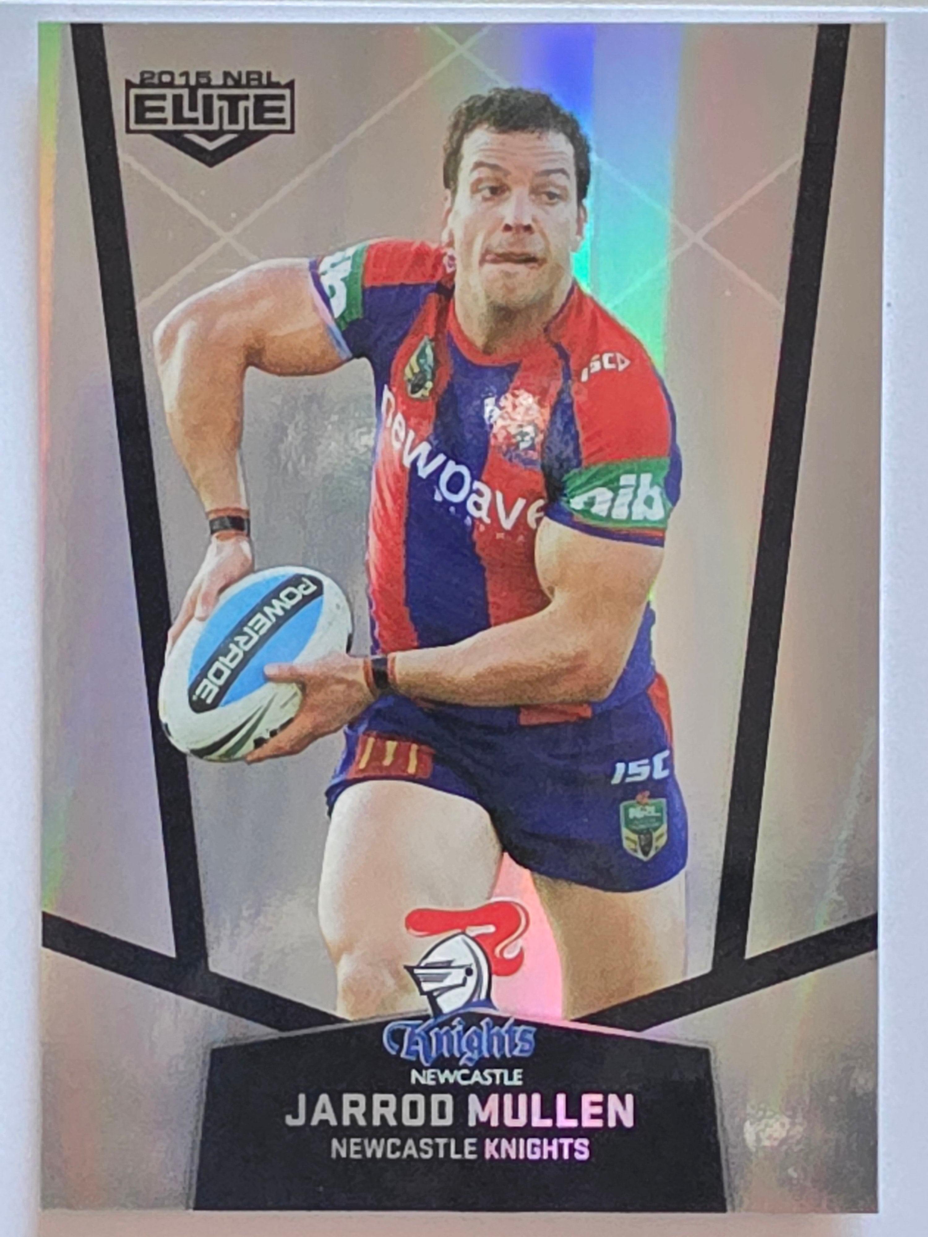 NRL 2015 Elite | Silver Parallel #P67 | Jarrod Mullen | Newcastle Knights