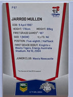 NRL 2015 Elite | Silver Parallel #P67 | Jarrod Mullen | Newcastle Knights