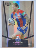 NRL 2015 Elite | Silver Parallel #P70 | Korbin Sims | Newcastle Knights