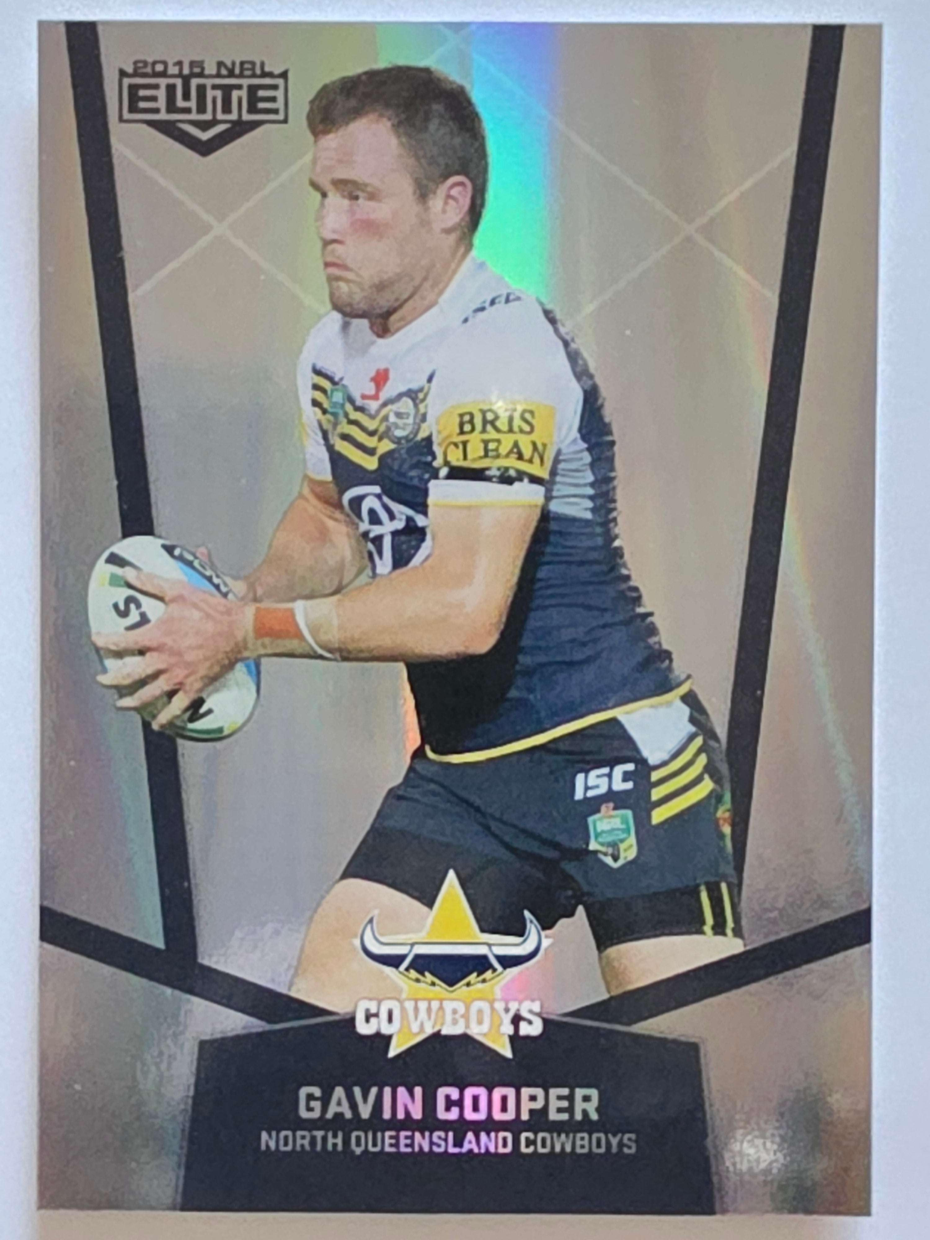 NRL 2015 Elite | Silver Parallel #P73 | Gavin Cooper | North Queensland Cowboys