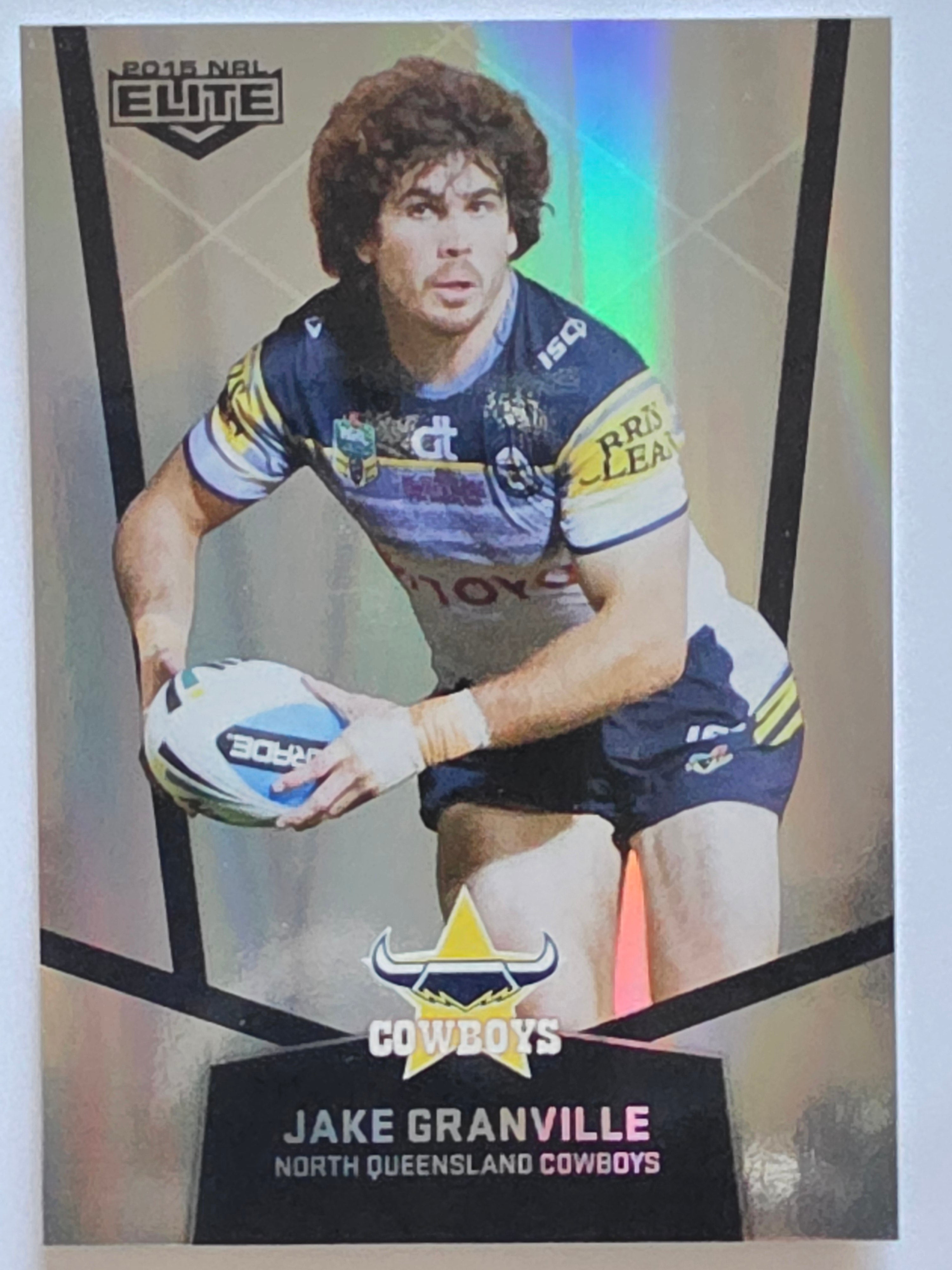 NRL 2015 Elite | Silver Parallel #P75 | Jake Granville | North Queensland Cowboys