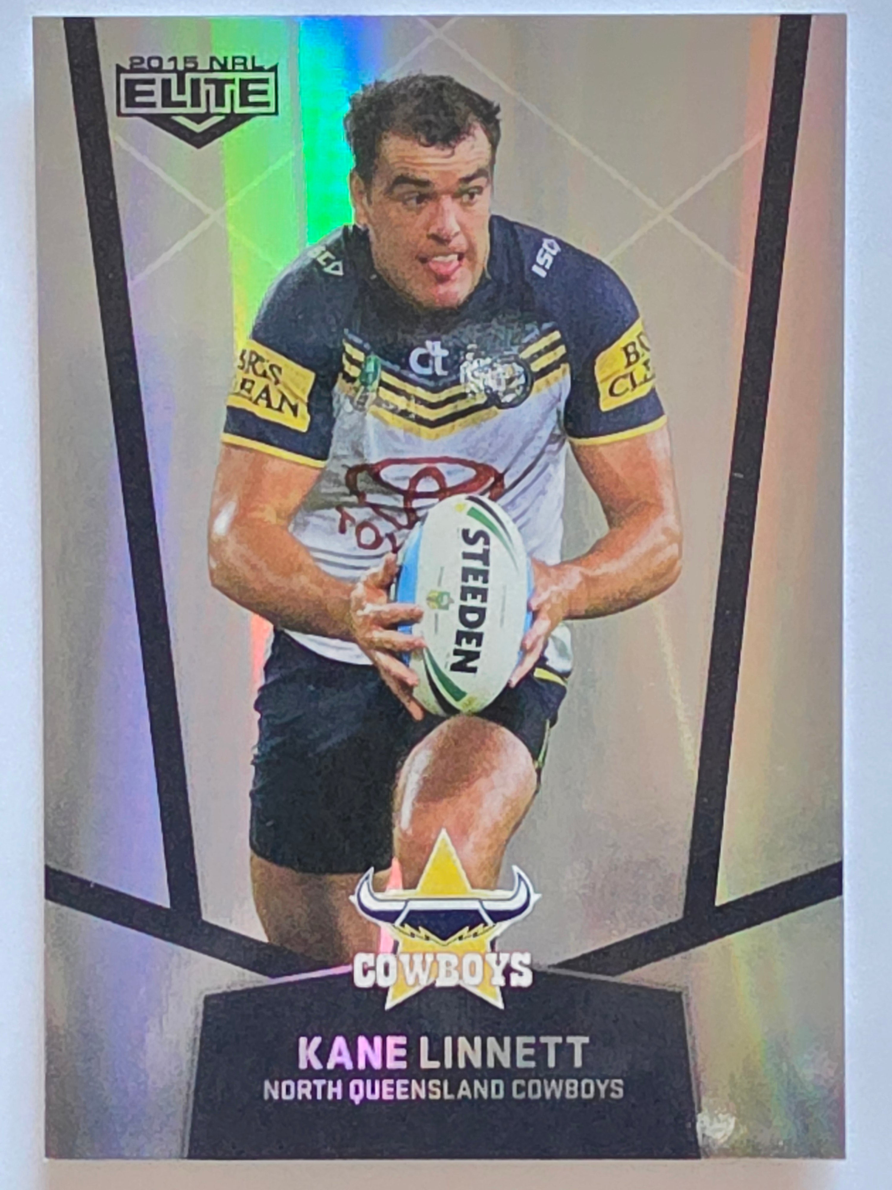 NRL 2015 Elite | Silver Parallel #P77 | Kane Linnett | North Queensland Cowboys