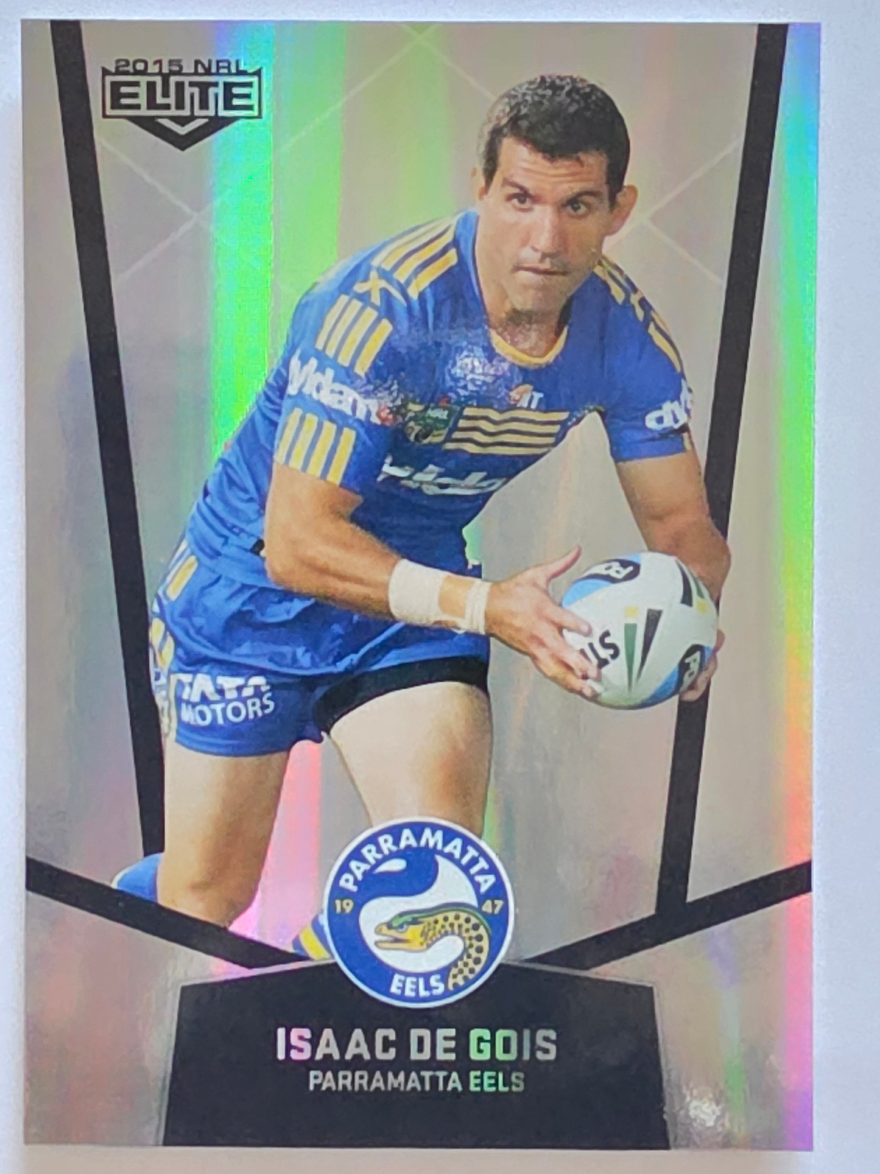 NRL 2015 Elite | Silver Parallel #P83 | Isaac De Gois | Parramatta Eels