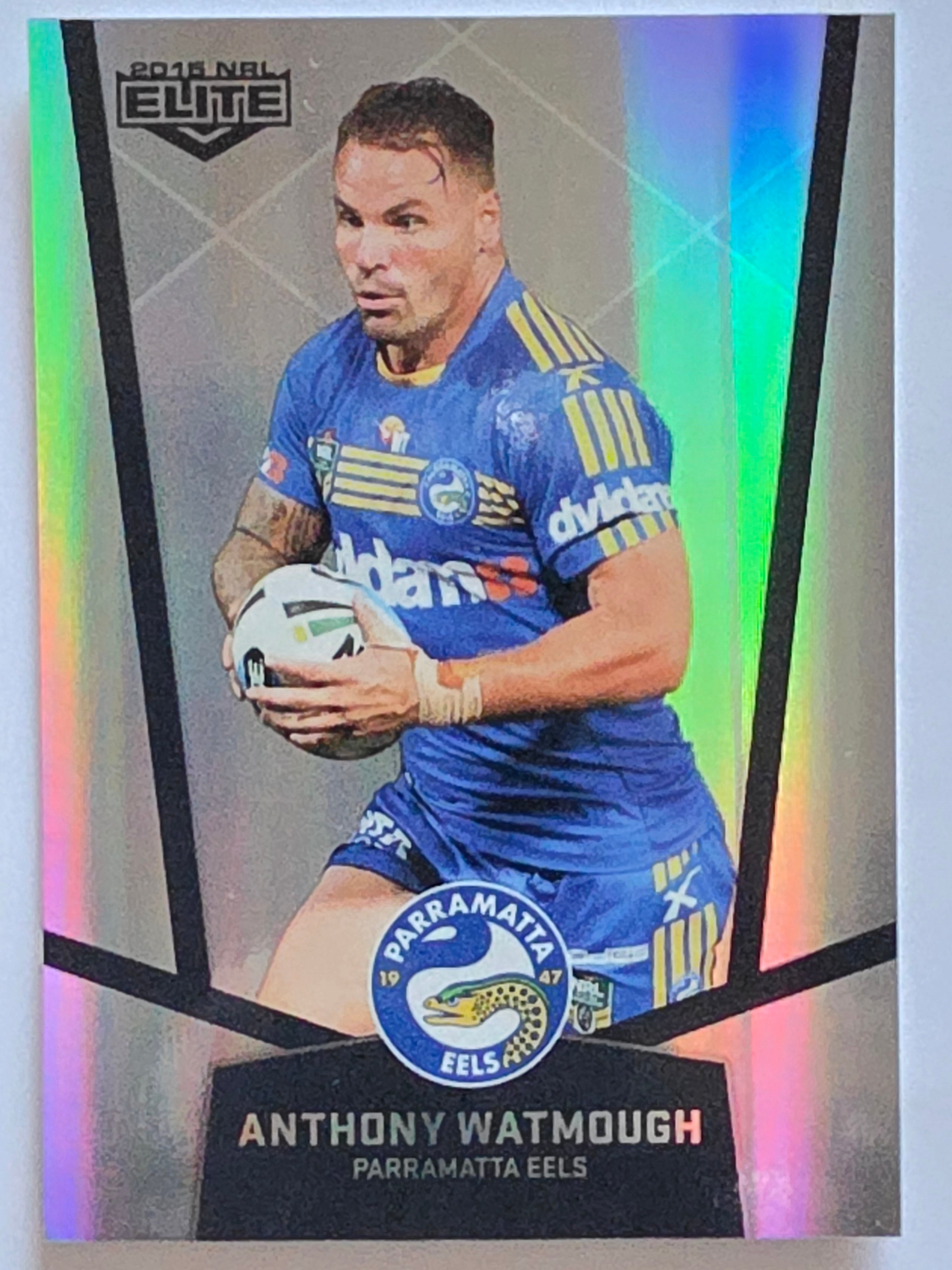 NRL 2015 Elite | Silver Parallel #P90 | Anthony Watmough | Parramatta Eels