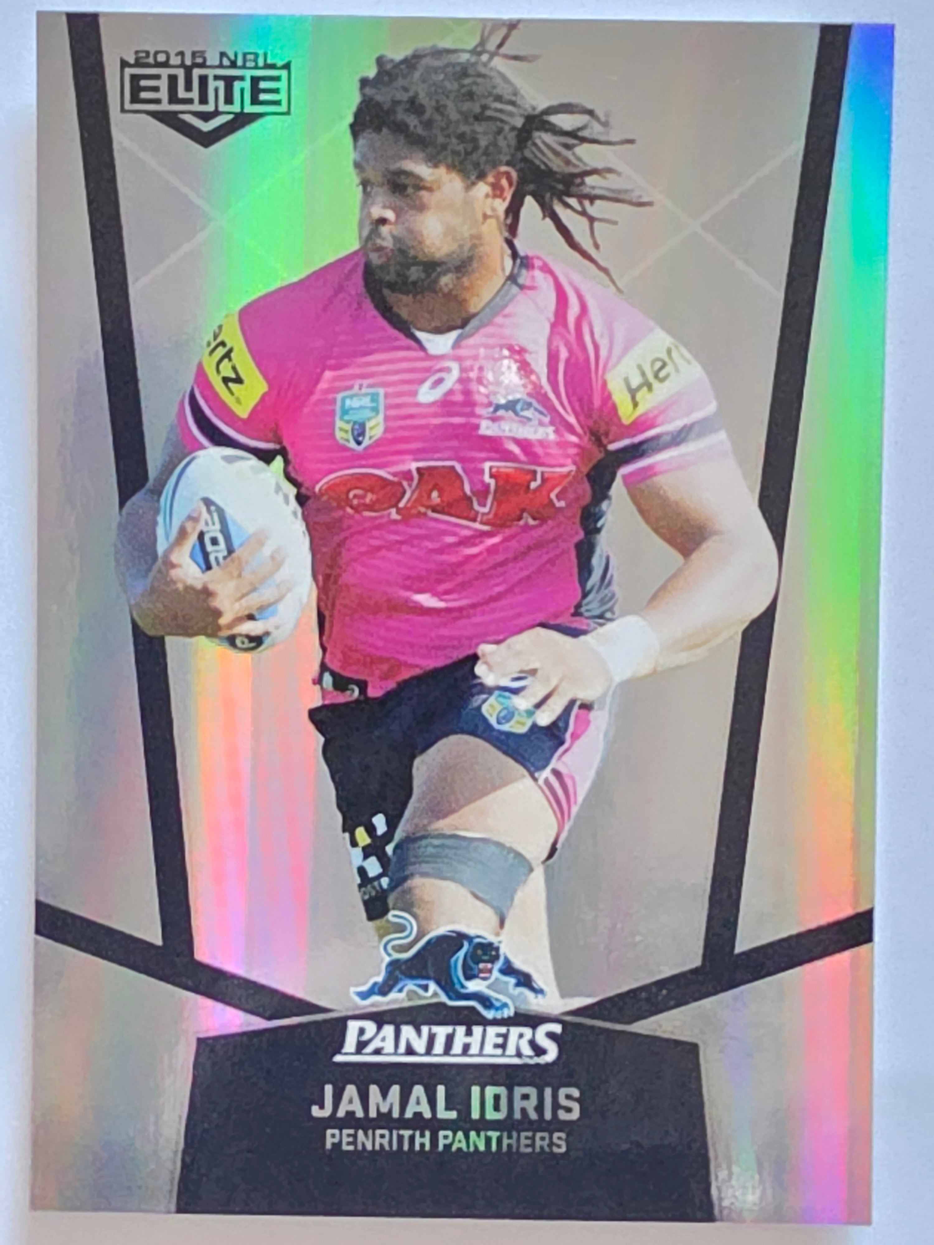 NRL 2015 Elite | Silver Parallel #P93 | Jamal Idris | Penrith Panthers