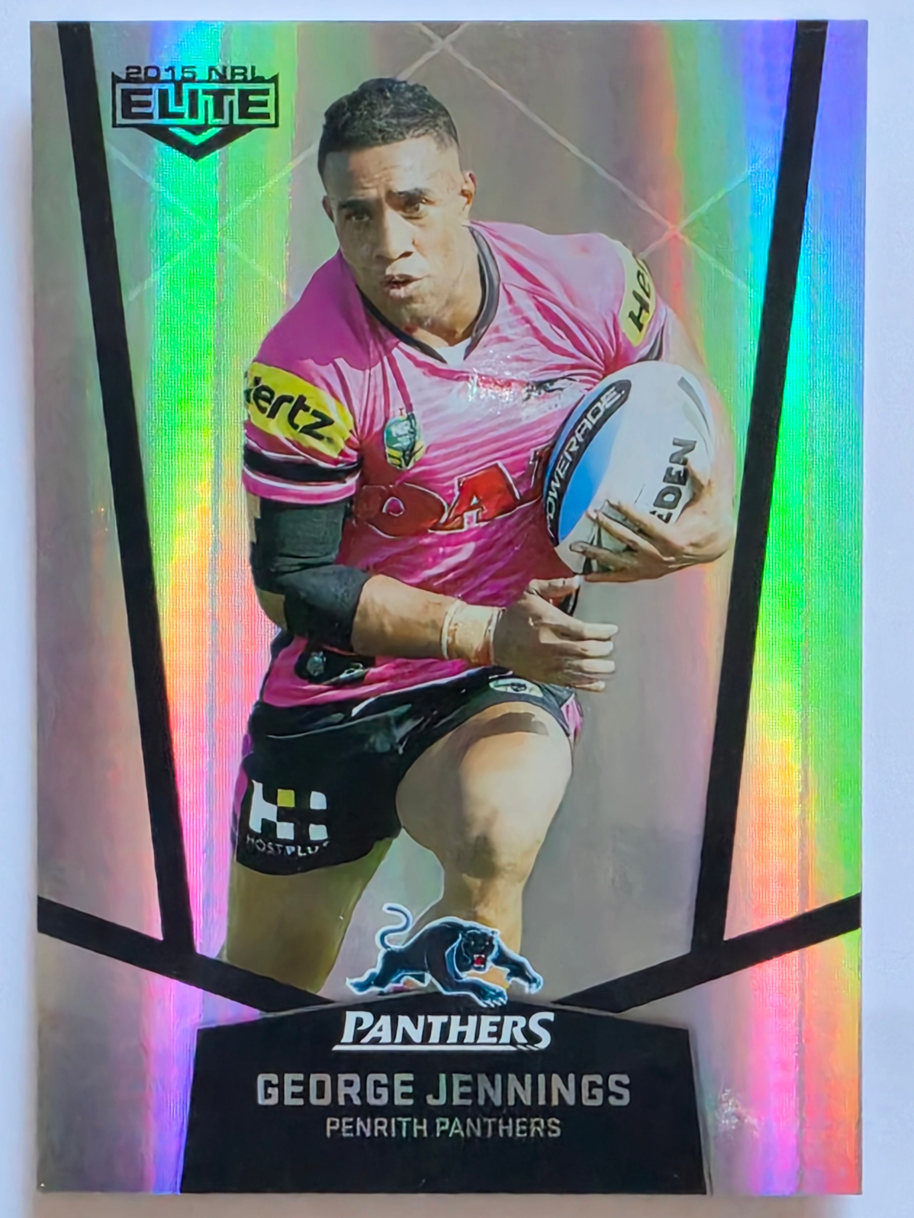 NRL 2015 Elite | Silver Parallel #P94 | George Jennings | Penrith Panthers