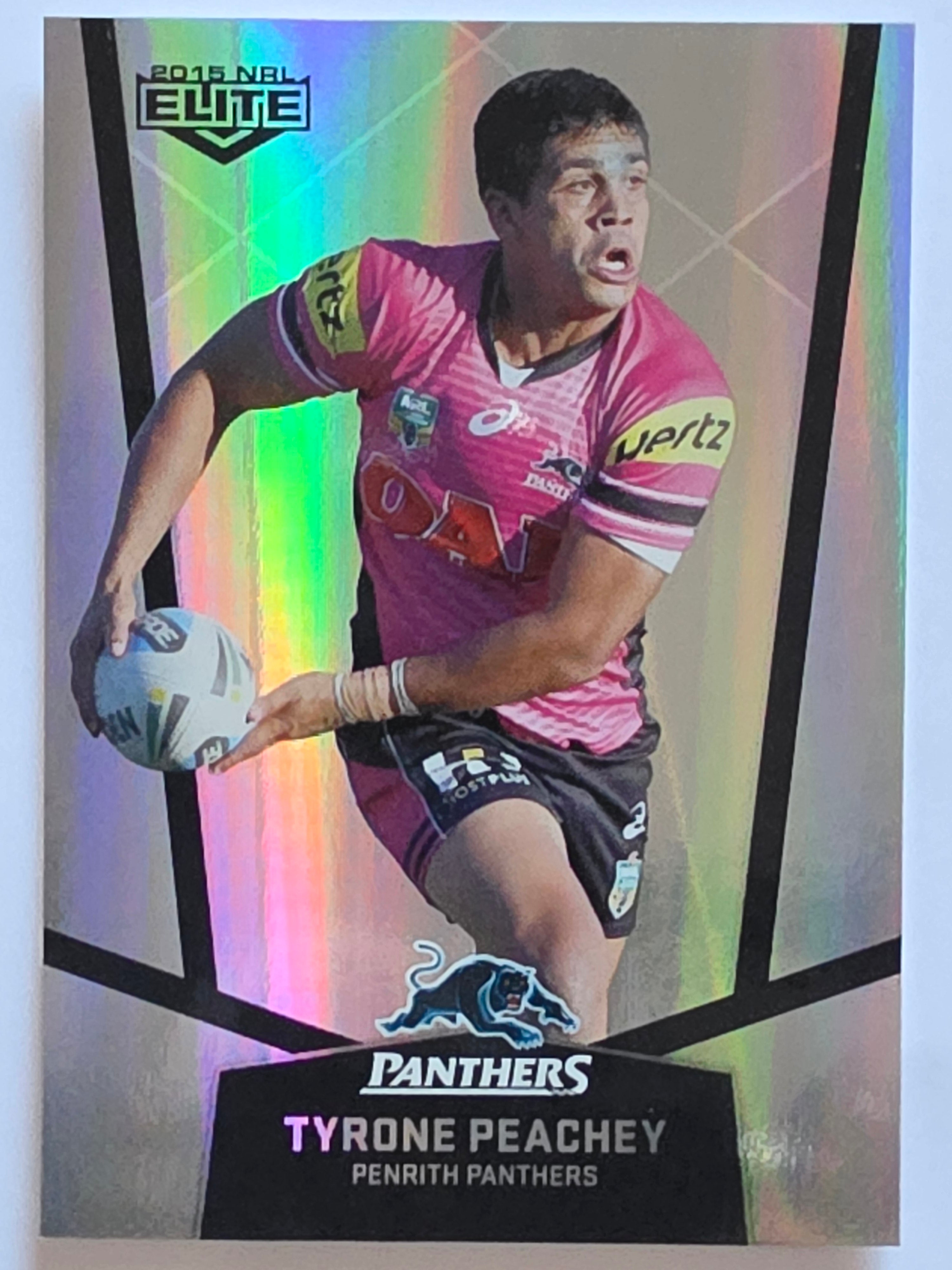 NRL 2015 Elite | Silver Parallel #P96 | Tyrone Peachey | Penrith Panthers