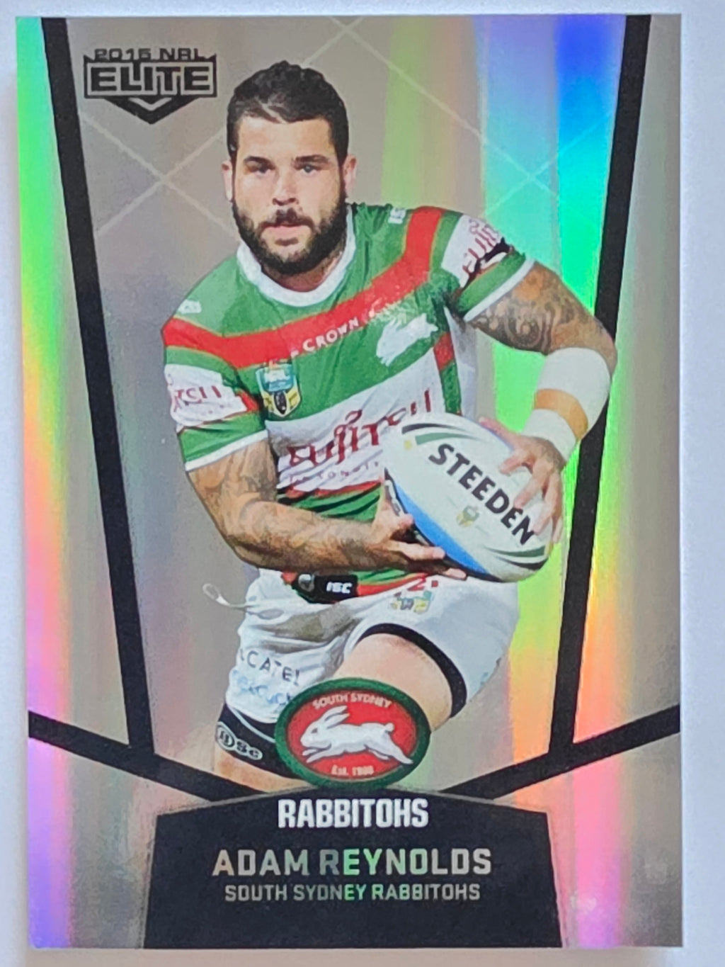 NRL 2015 Elite | Silver Parallel #P106 | Adam Reynolds | South Sydney Rabbitohs