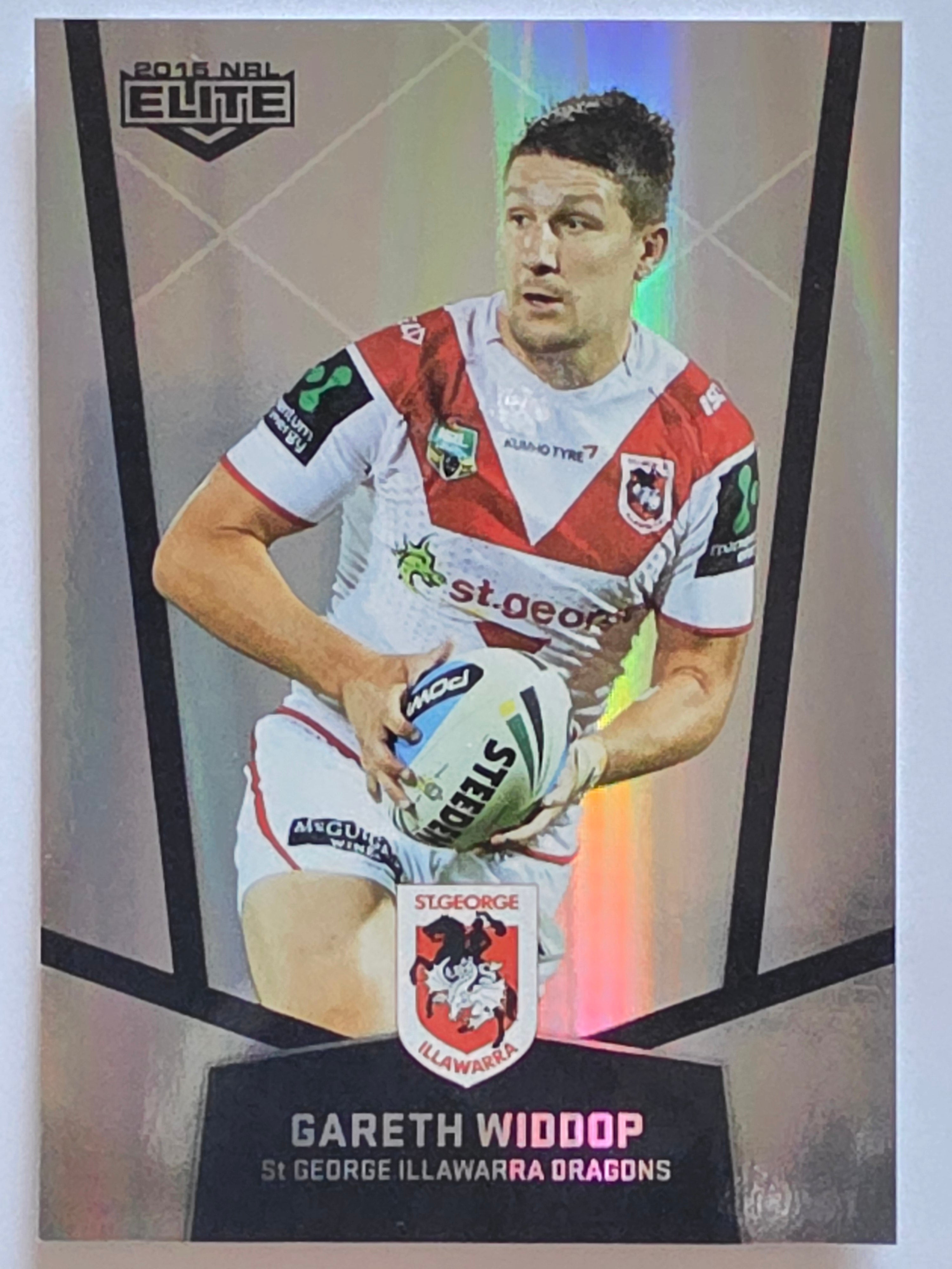 NRL 2015 Elite | Silver Parallel #P117 | Gareth Widdop | St George Illawarra Dragons