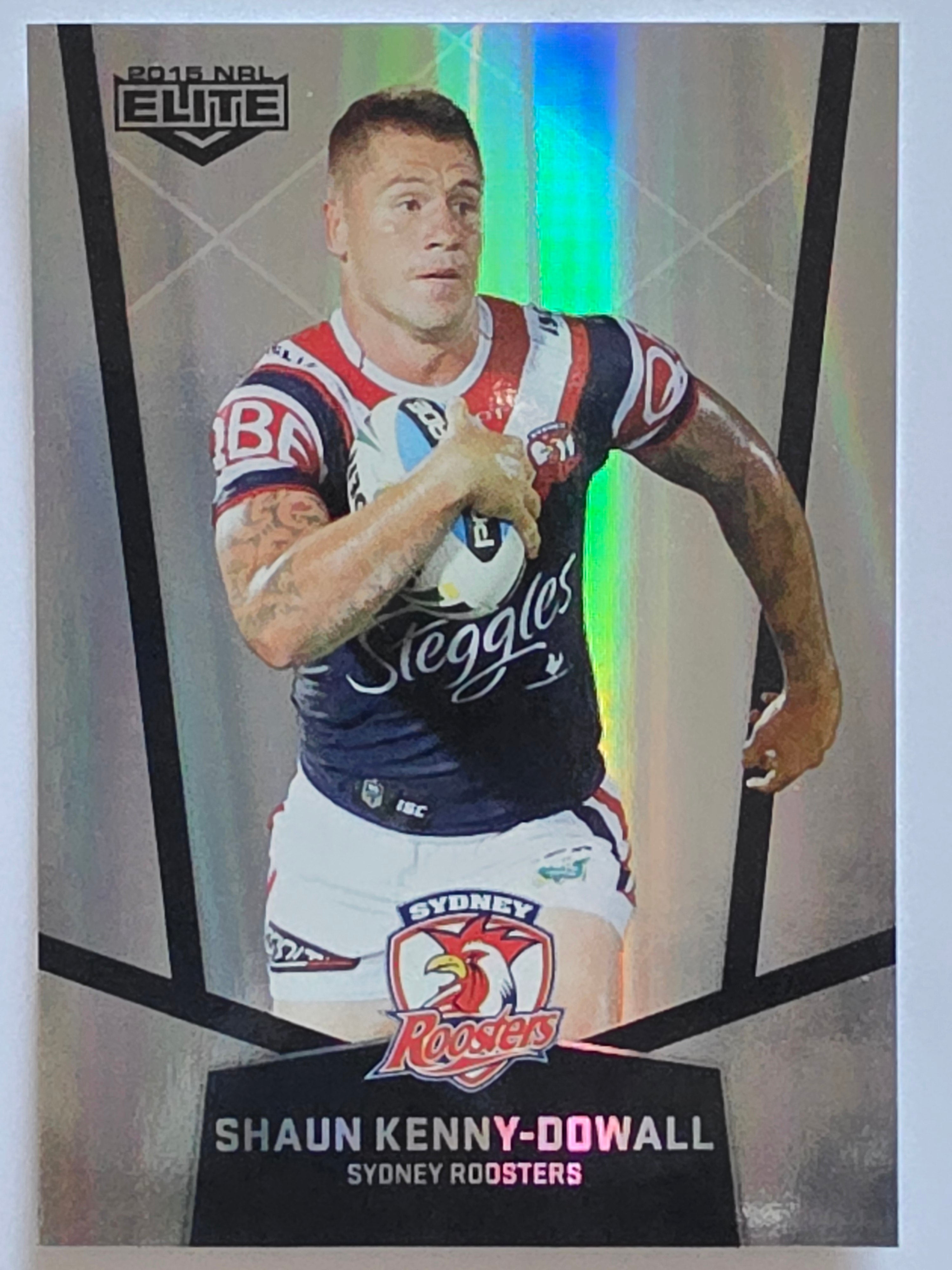 NRL 2015 Elite | Silver Parallel #P122 | Shaun Kenny-Dowall | Sydney Roosters