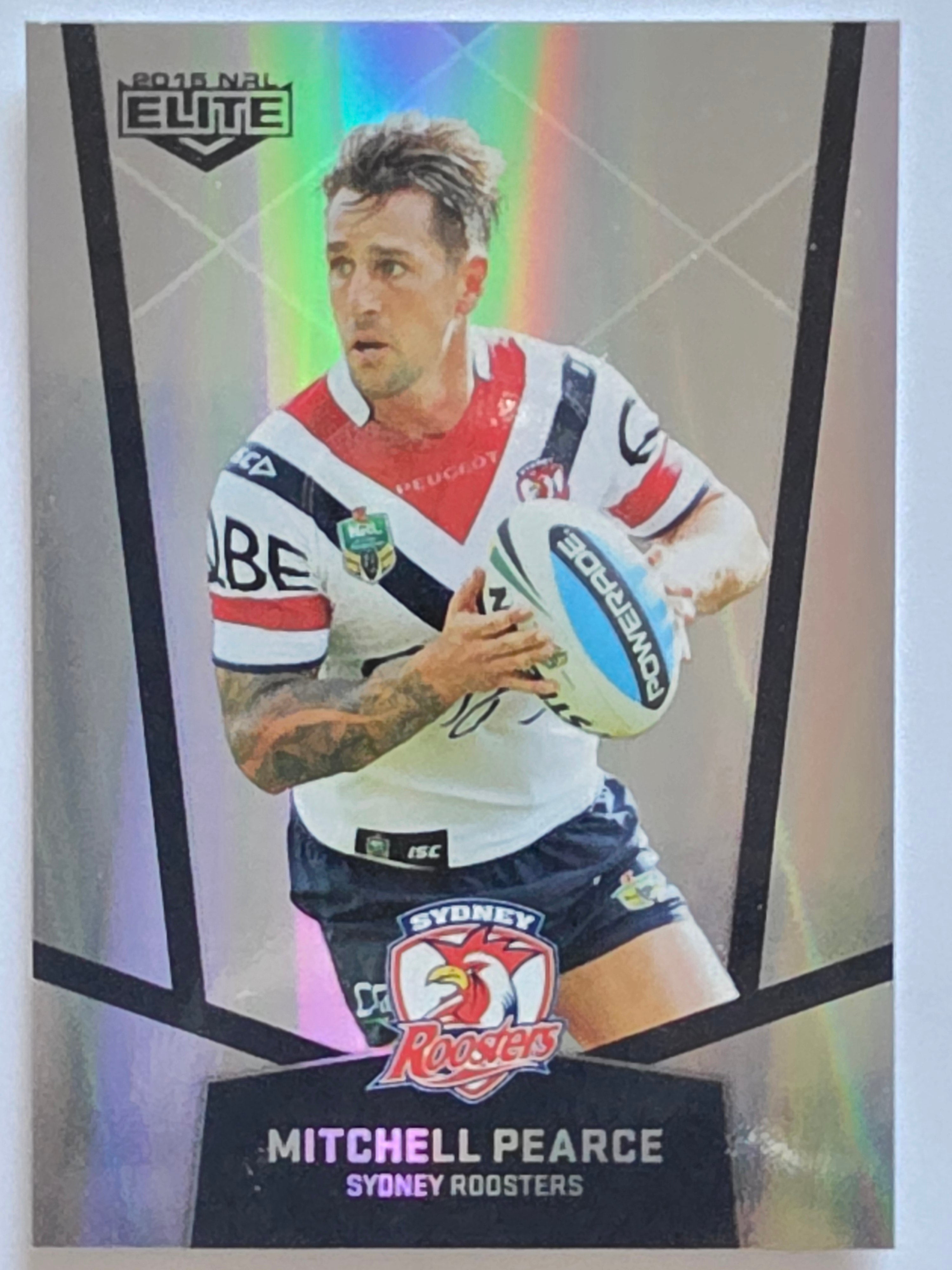 NRL 2015 Elite | Silver Parallel #P124 | Mitchell Pearce | Sydney Roosters
