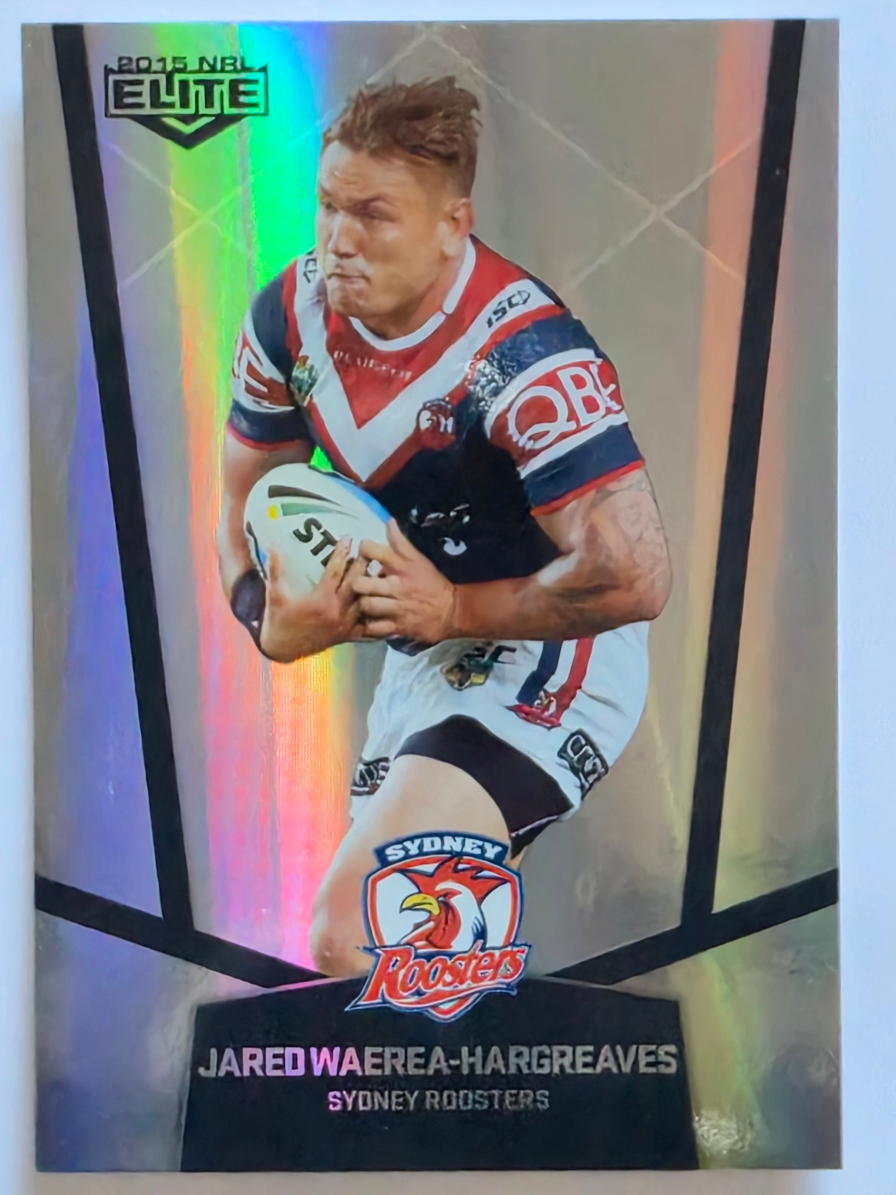 NRL 2015 Elite | Silver Parallel #P126 | Jared Waerea-Hargreaves | Sydney Roosters