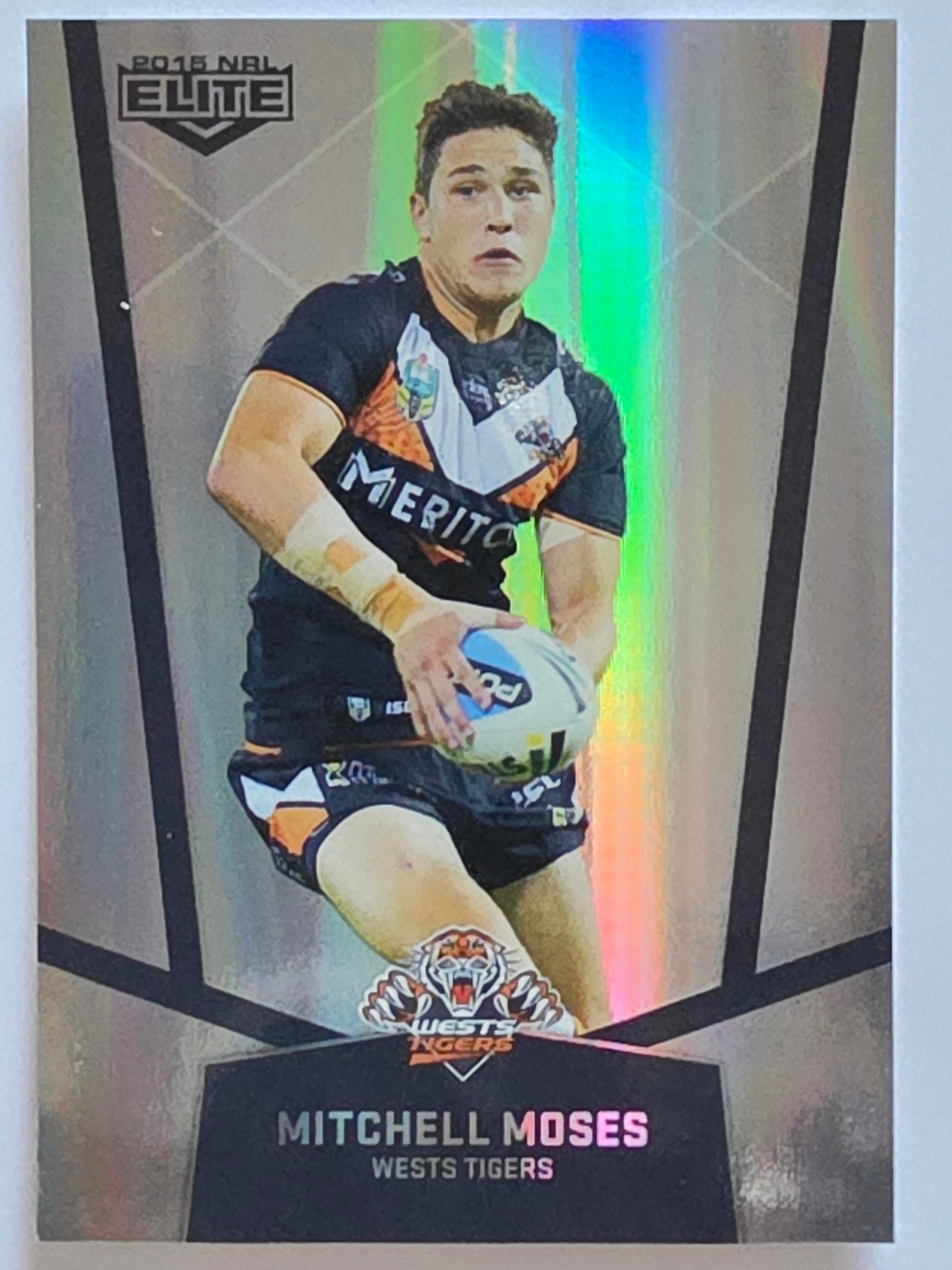 NRL 2015 Elite | Silver Parallel #P139 | Mitchell Moses | Wests Tigers