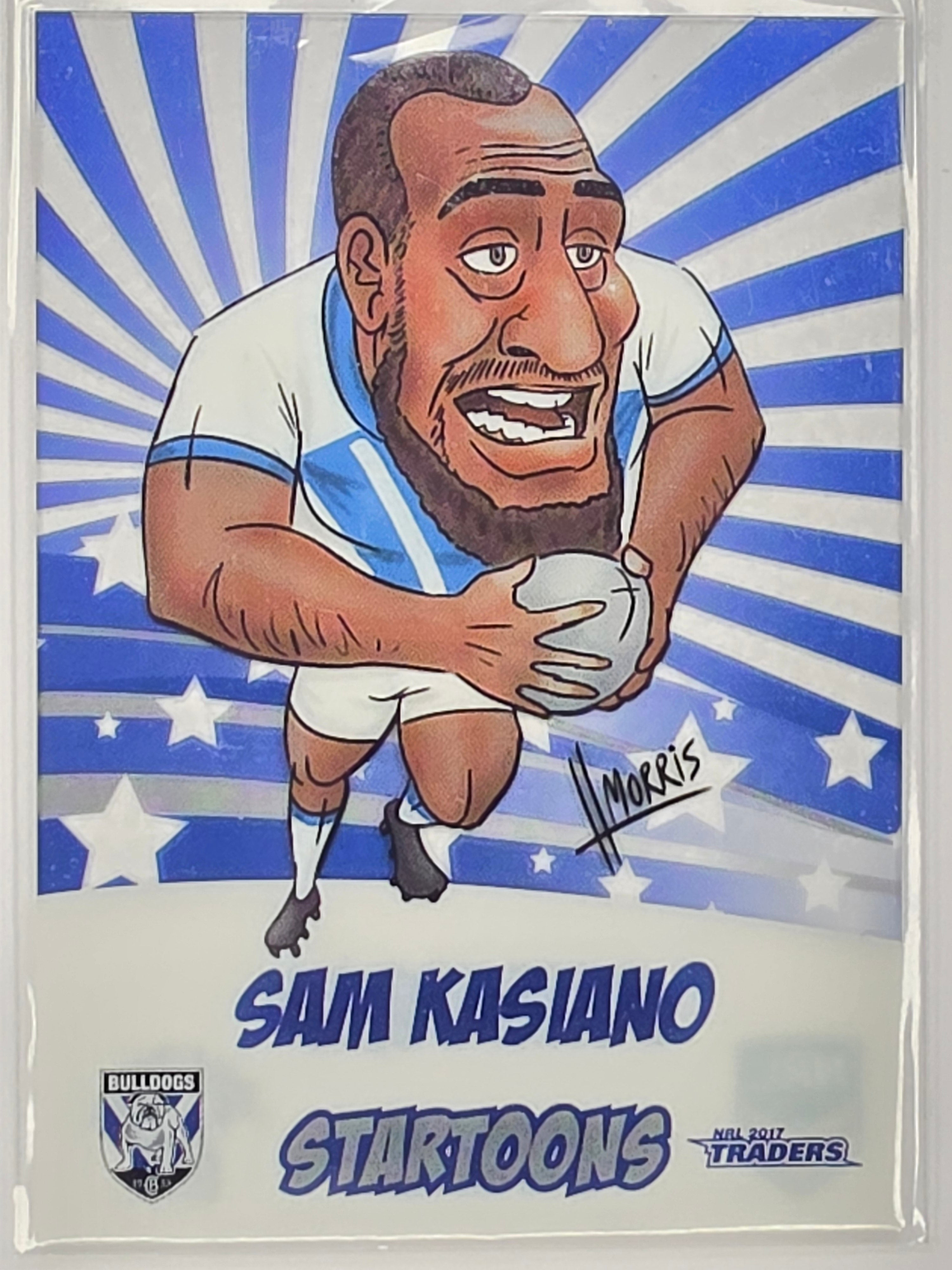 NRL 2017 Traders | Startoons | #ST03 | Sam Kasiano | Canterbury Bankstown Bulldogs