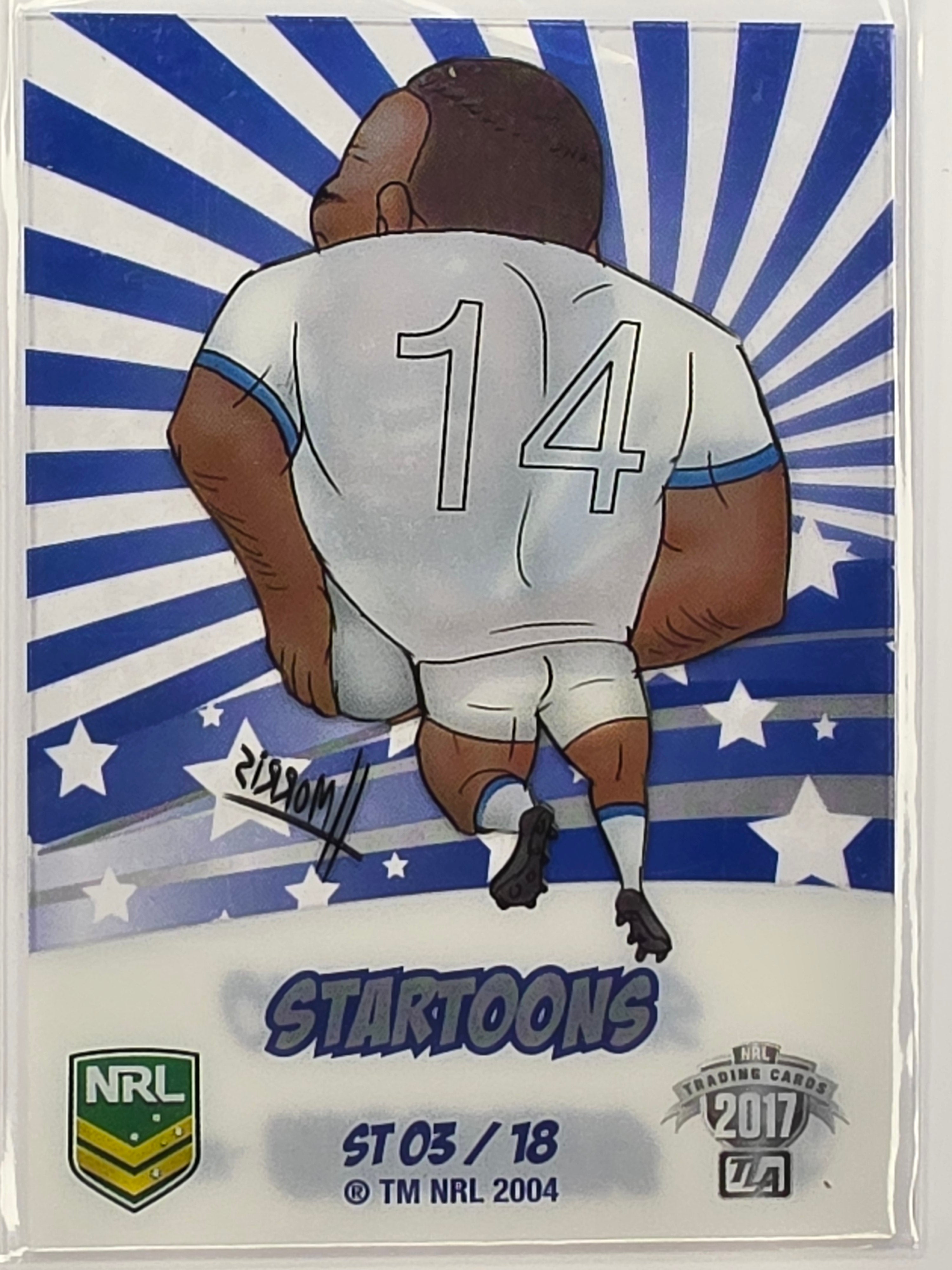 NRL 2017 Traders | Startoons | #ST03 | Sam Kasiano | Canterbury Bankstown Bulldogs