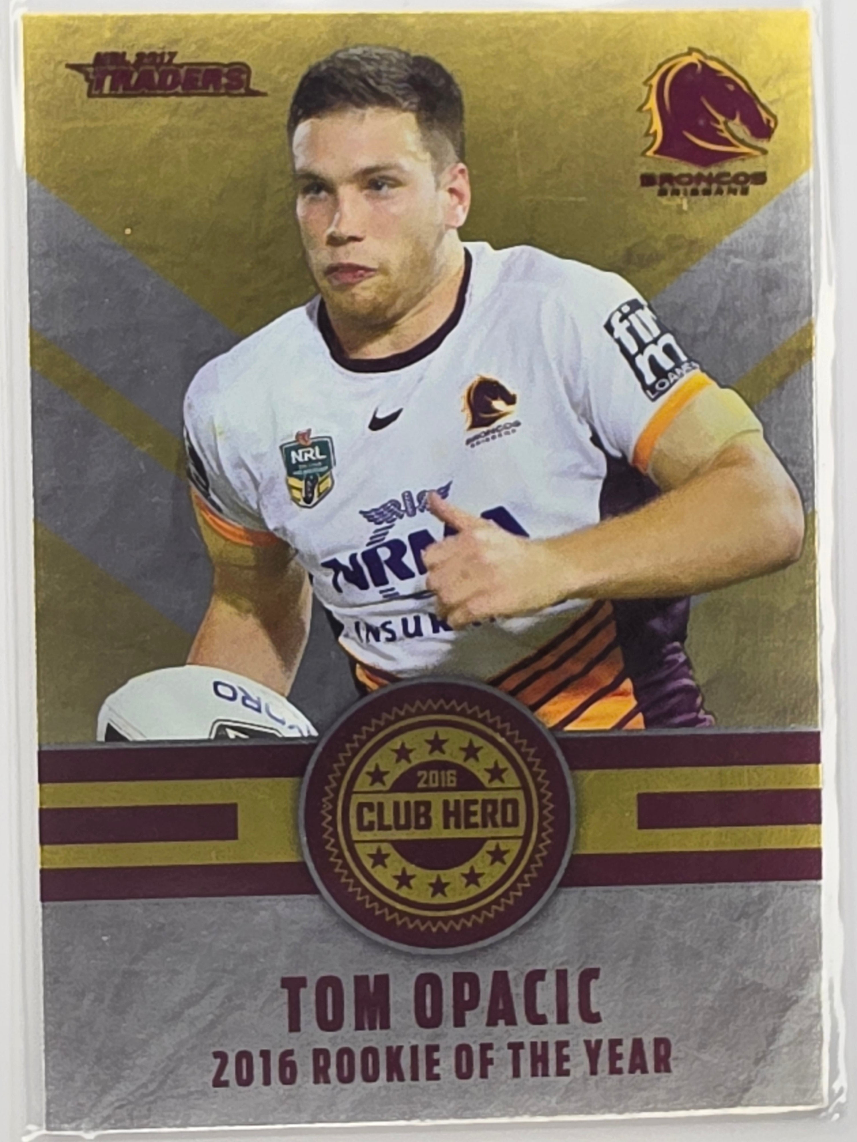 NRL 2017 Traders | Club Hero #CH2 | Tom Opacic | Brisbane Broncos