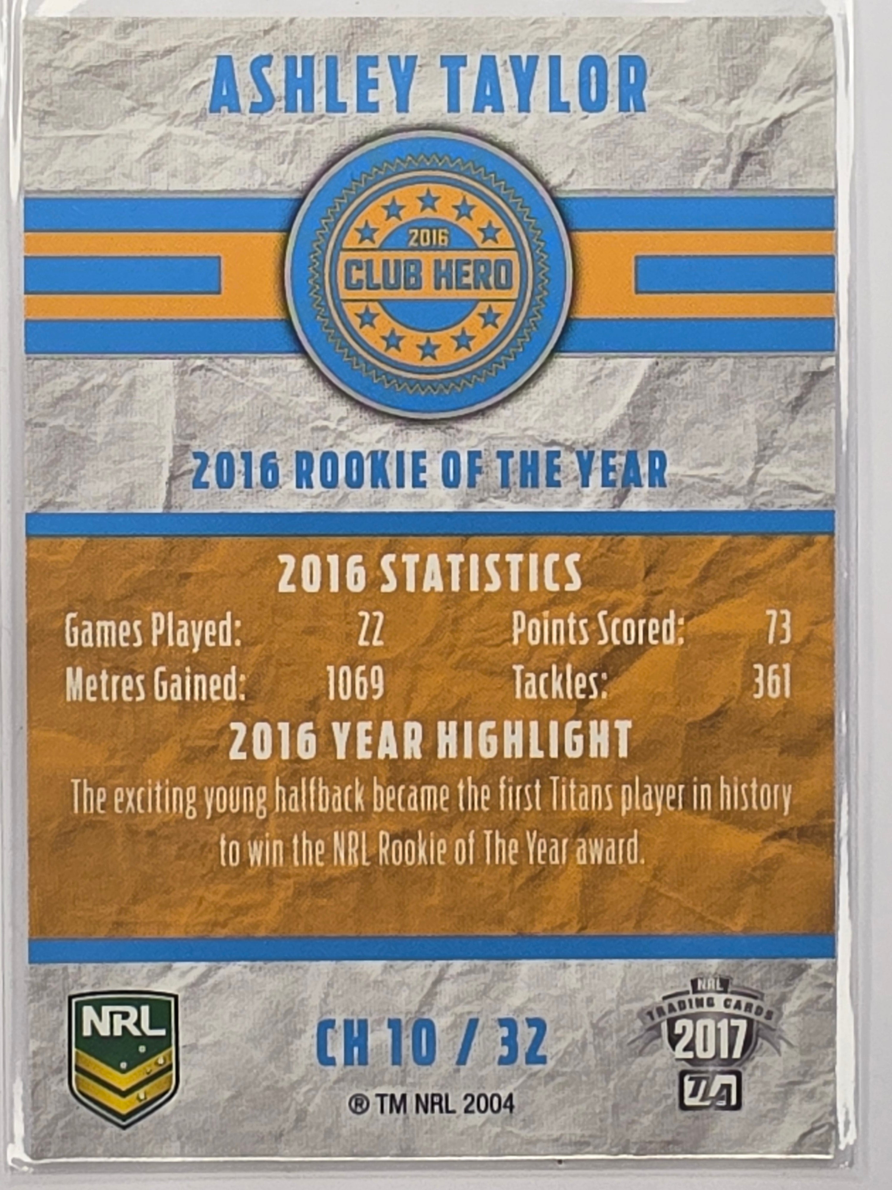 NRL 2017 Traders | Club Hero #CH10 | Ashley Taylor | Gold Coast Titans