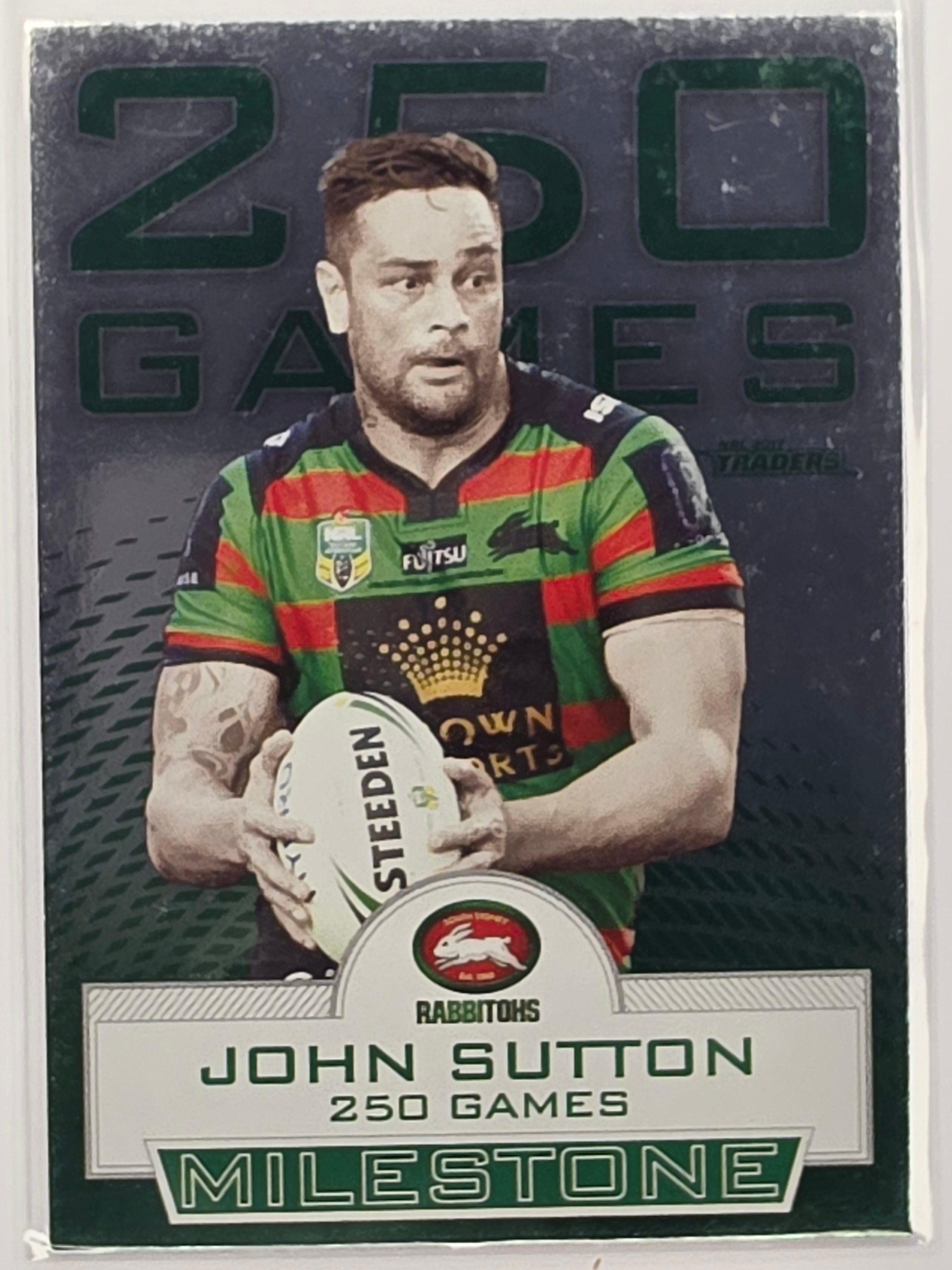 NRL 2017 Traders | Milestones | #M2 | John Sutton | South Sydney Rabbitohs