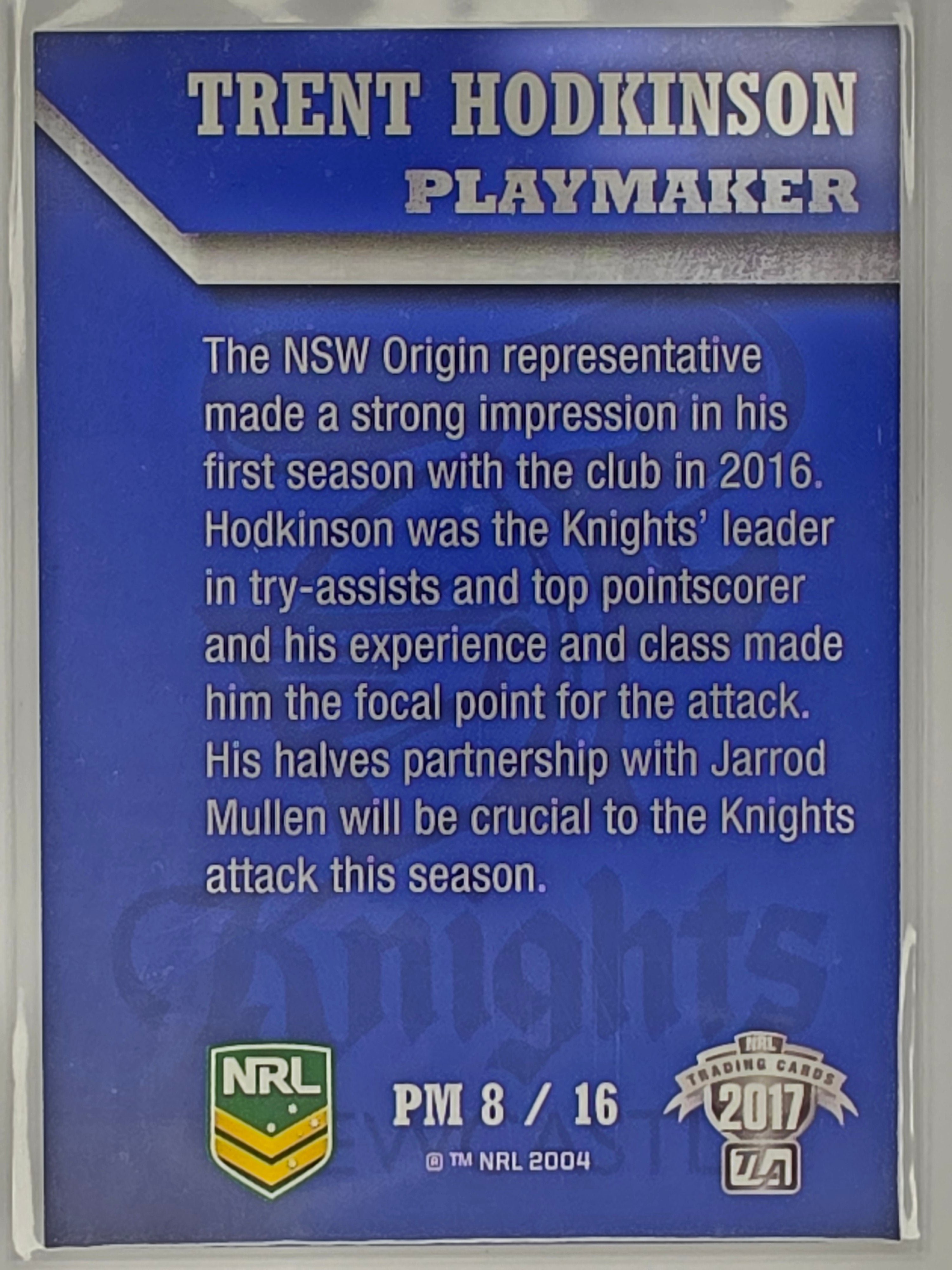 NRL 2017 Traders | Playmakers | #PM8 | Trent Hodkinson | Canterbury Bankstown Bulldogs