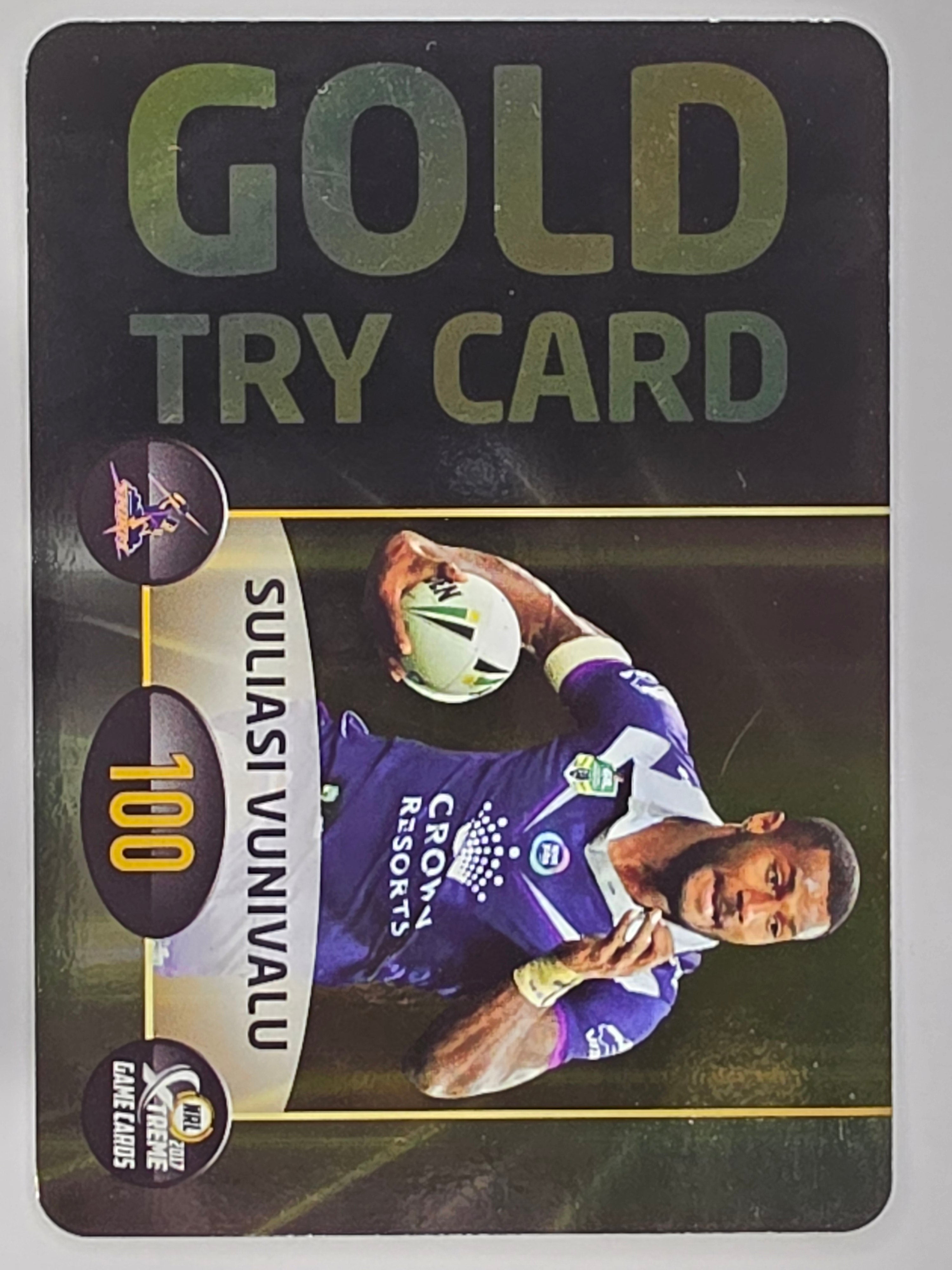 NRL 2017 Extreme | Power Cards #PC1 | Suliasi Vunivalu | Melbourne Storm
